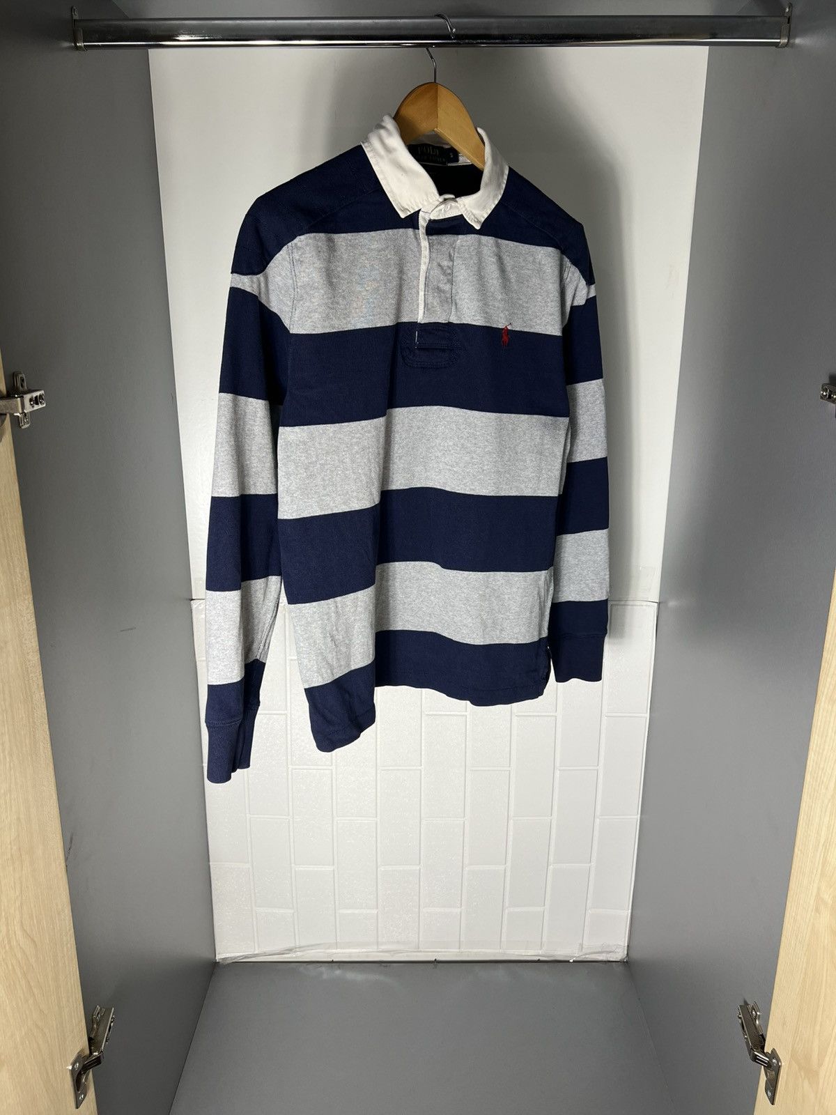 Polo Ralph Lauren VINTAGE POLO RALPH LAUREN DESIGNER RUGBY RETRO CASUAL 90s Size US S / EU 44-46 / 1 - 10 Thumbnail