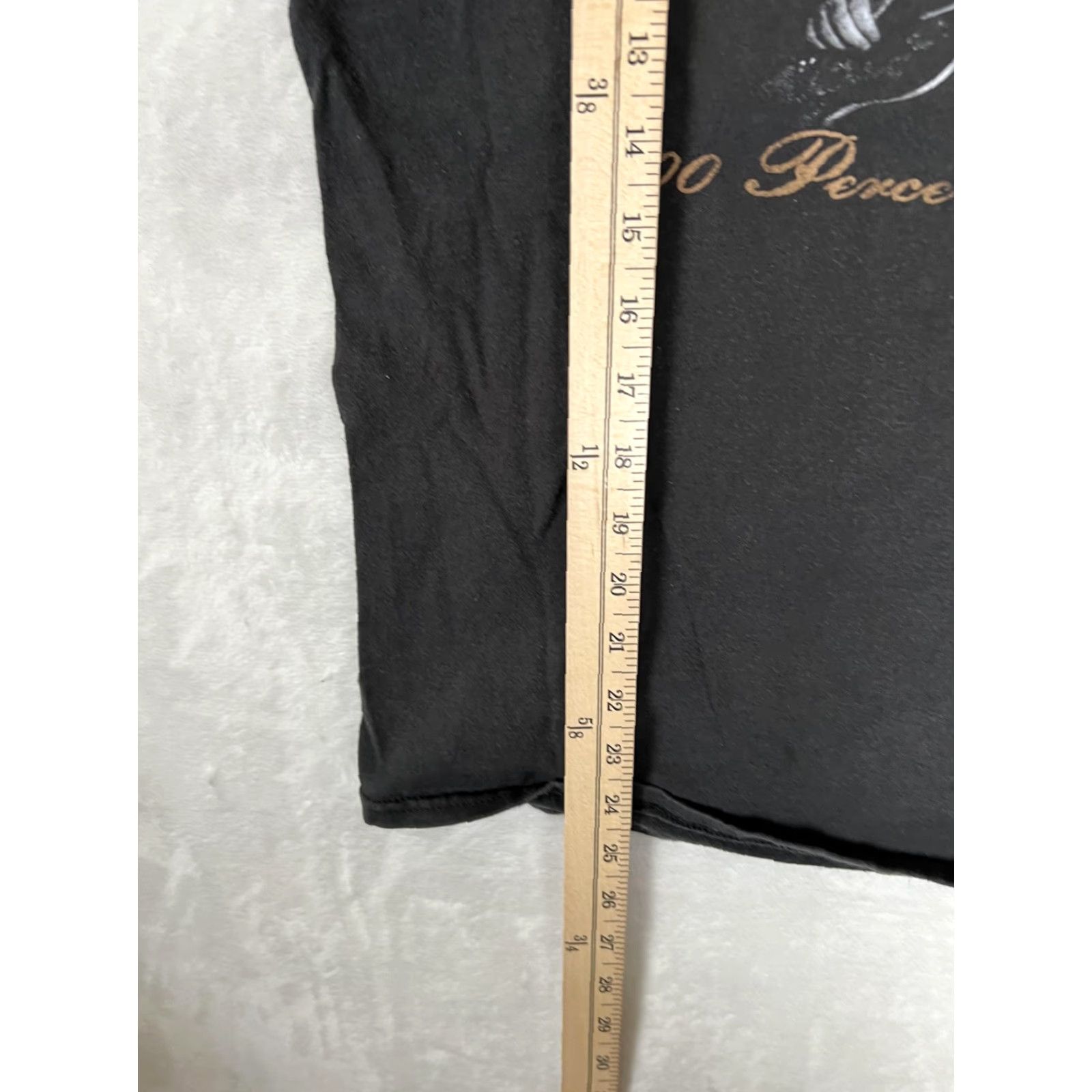 Vintage Jelly Roll T-Shirt Black M Womens Short Sleeve Crew Neck Graphic Print Guitar 100 Percent Authentic Music Size M / US 6-8 / IT 42-44 - 7 Thumbnail
