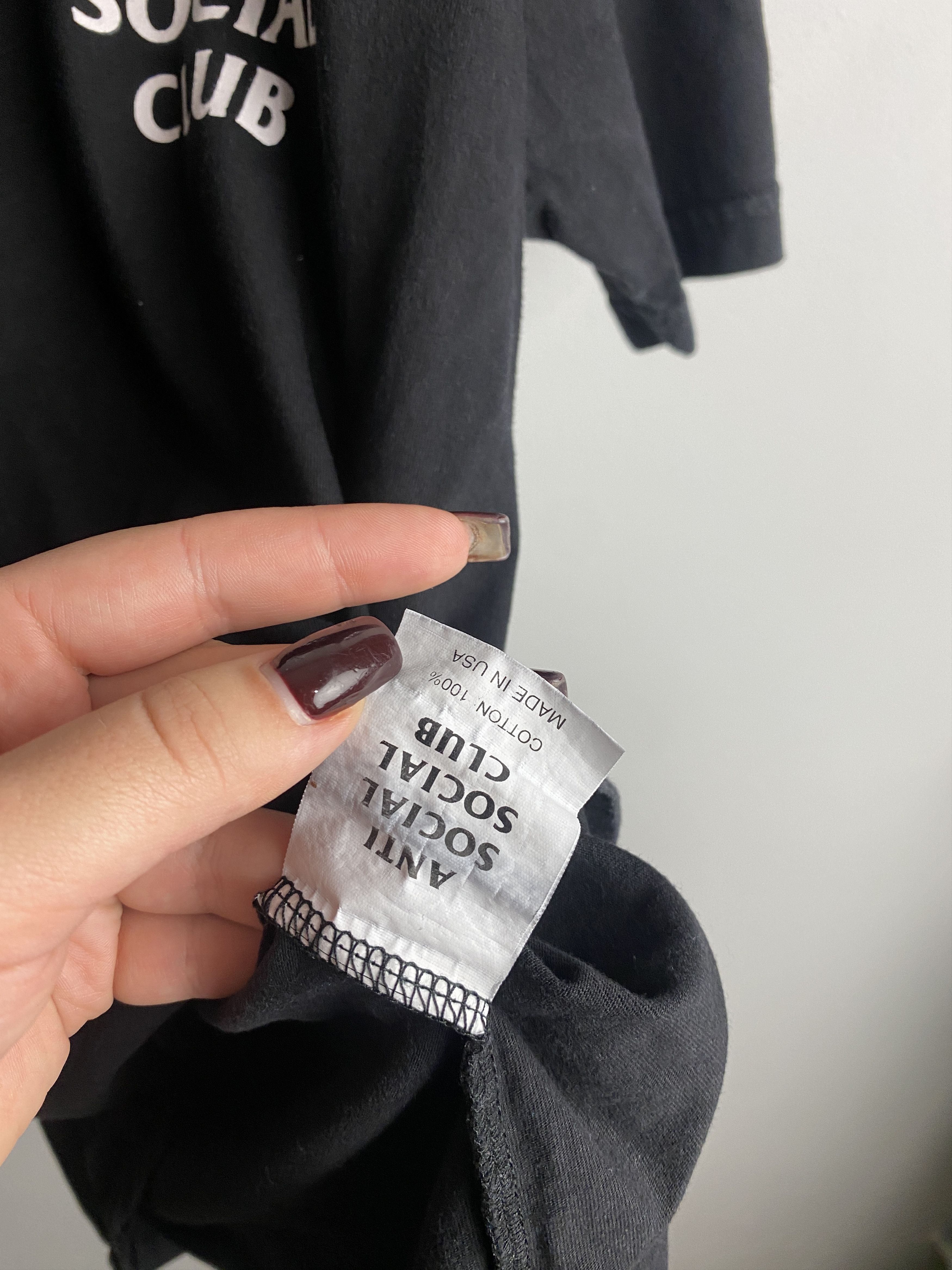 Anti Social Social Club ASSC Anti Social Social Club printed t-shirt tee Size US M / EU 48-50 / 2 - 5 Thumbnail