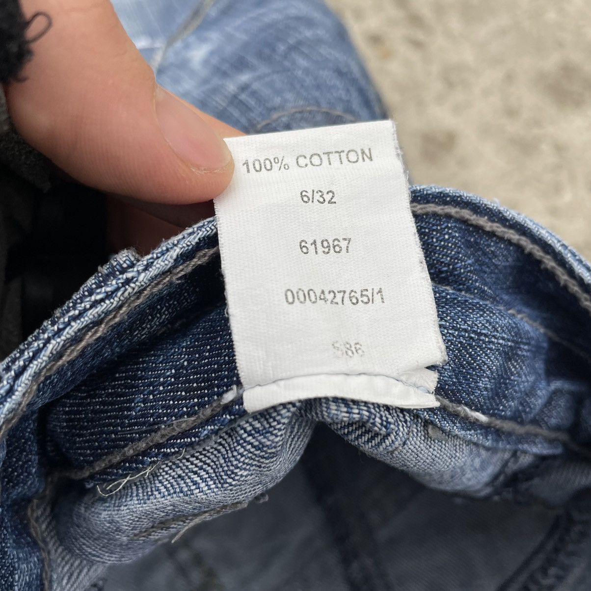 Levi's Made & Crafted Vintage Crafted Crazy Fit Women’s Flared Jeans Y2K Punk Rave Size 28" / US 6 / IT 42 - 9 Thumbnail