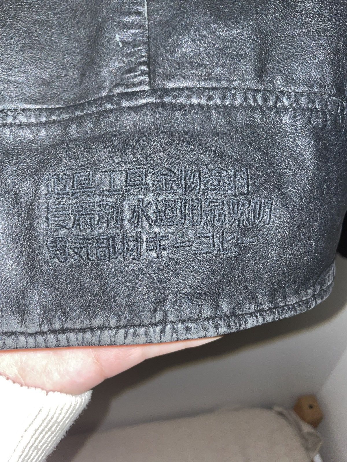 Superdry × Vintage Leather biker jacket Size US XL / EU 56 / 4 - 6 Thumbnail