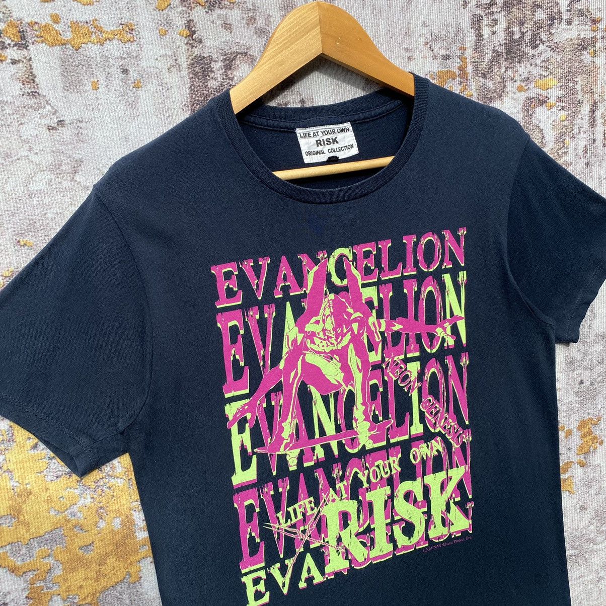 Anime Vintage Anime Evangelion X Risk Tee©️Gainax.khara/Project Eva Size US S / EU 44-46 / 1 - 5 Thumbnail