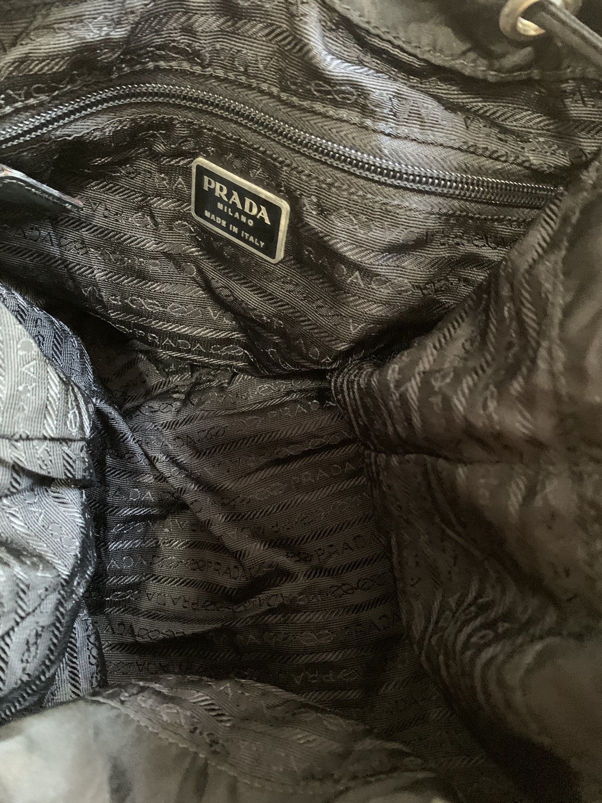 Prada Prada Authentic Vintage Vela Nylon Mini Backpack Size ONE SIZE - 7 Thumbnail
