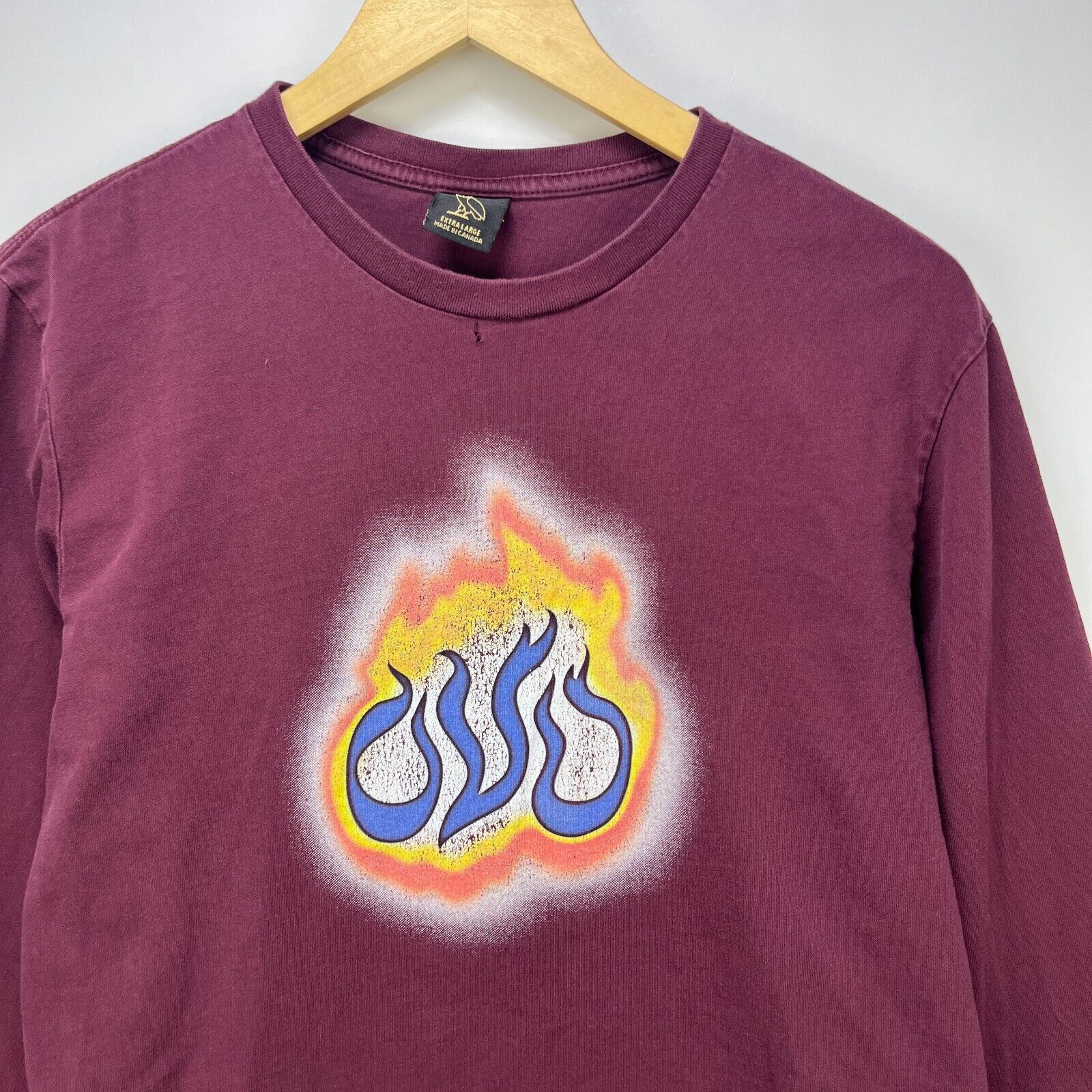 Vintage OVO October's Very OwnDrake OwlFlames Large Bakin Allah Fire Size US L / EU 52-54 / 3 - 5 Thumbnail