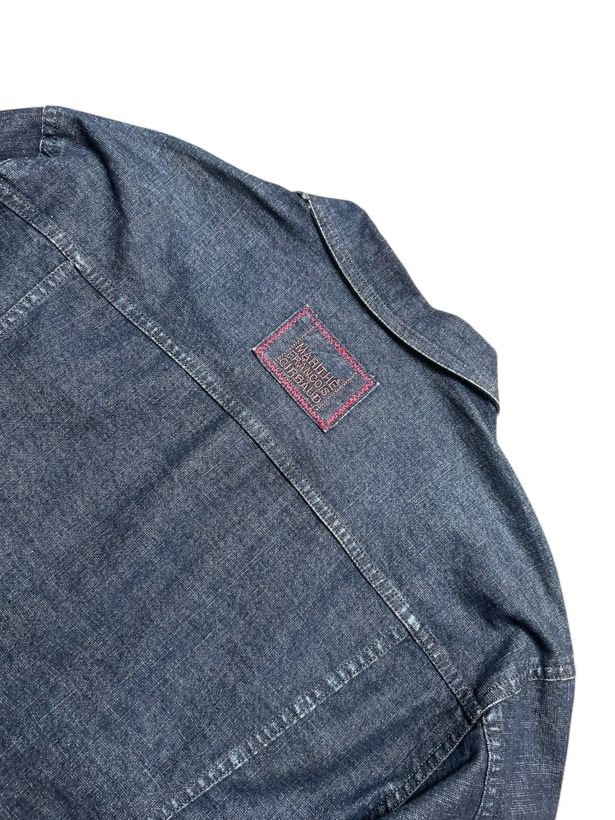 Marithe + Francois Girbaud Vintage Marithe Francois Girbaud Jacket Indigo Denim Trucker Size US L / EU 52-54 / 3 - 15 Thumbnail