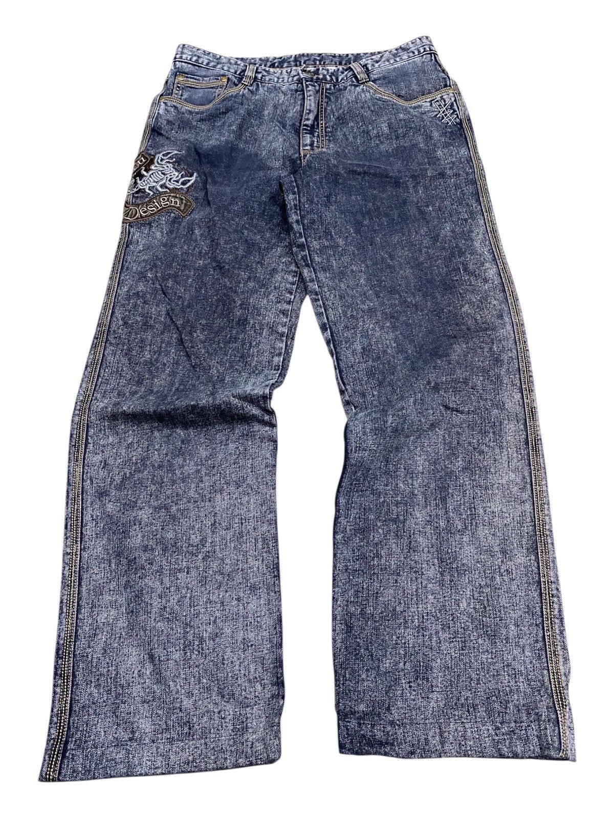 If Six Was Nine × Le Grande Bleu (L.G.B.) 💥bindding offer💥 japan grunge col bleu pant Size US 34 / EU 50 - 1 Thumbnail