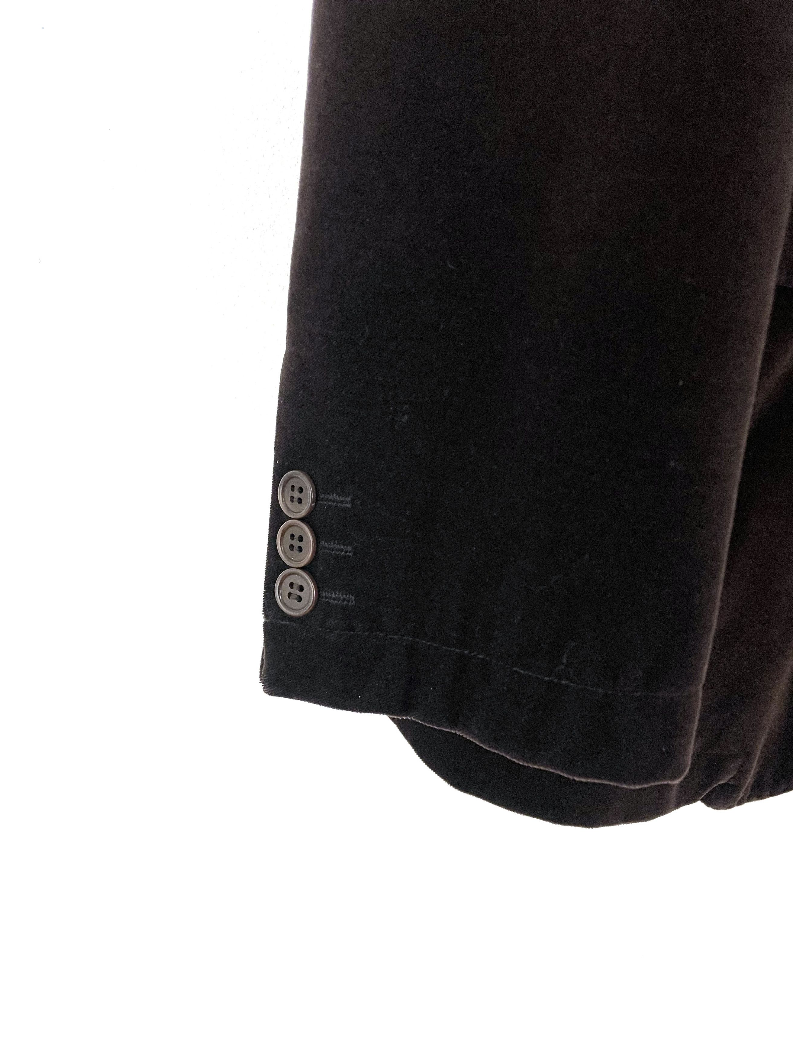 Yohji Yamamoto AAR Velour Jacket Size US L / EU 52-54 / 3 - 5 Thumbnail