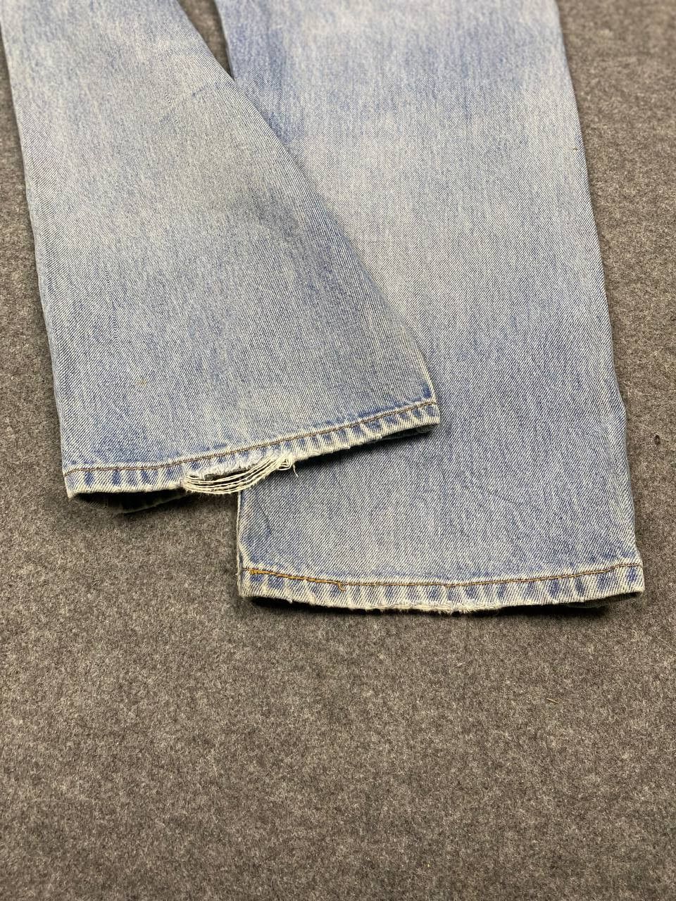Levi's vintage levis 501xx distressed denim nice design Size US 42 / EU 58 - 6 Thumbnail