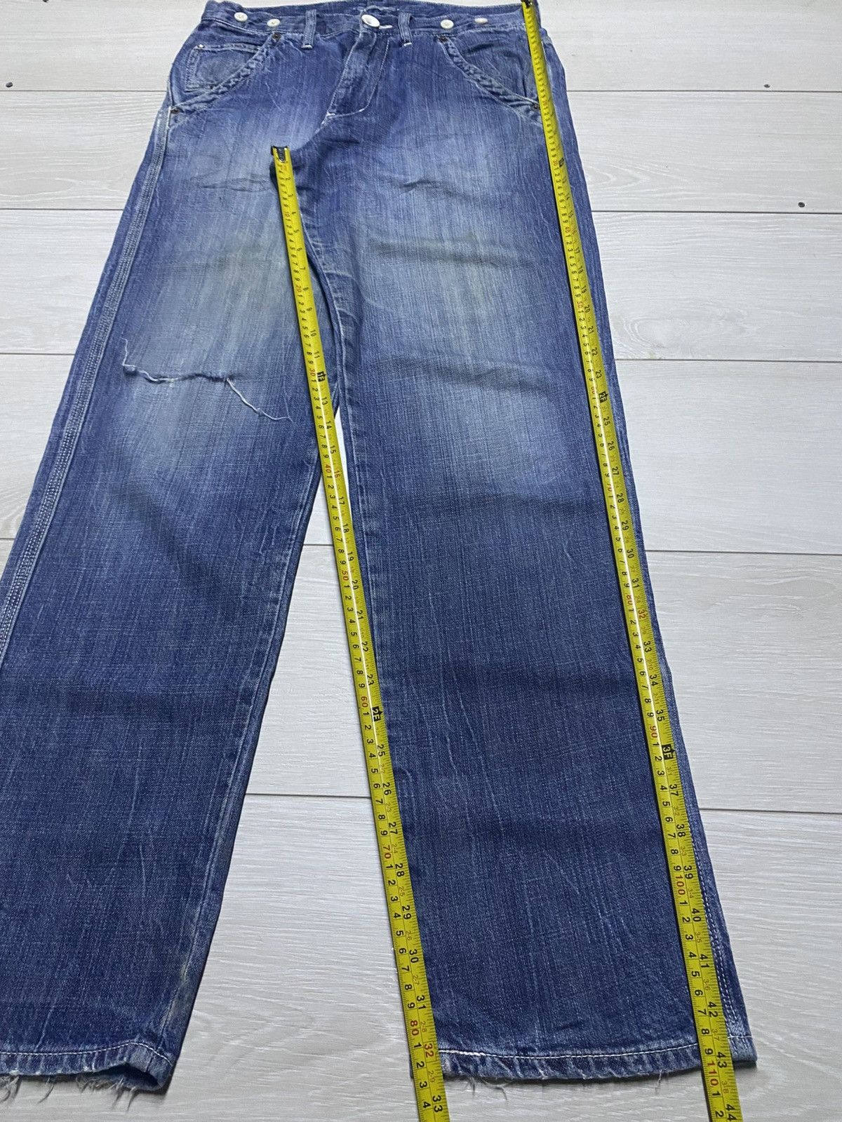 Japanese Brand Vintage Japanese Brand Sunny Cloud Jeans Size US 30 / EU 46 - 15 Thumbnail