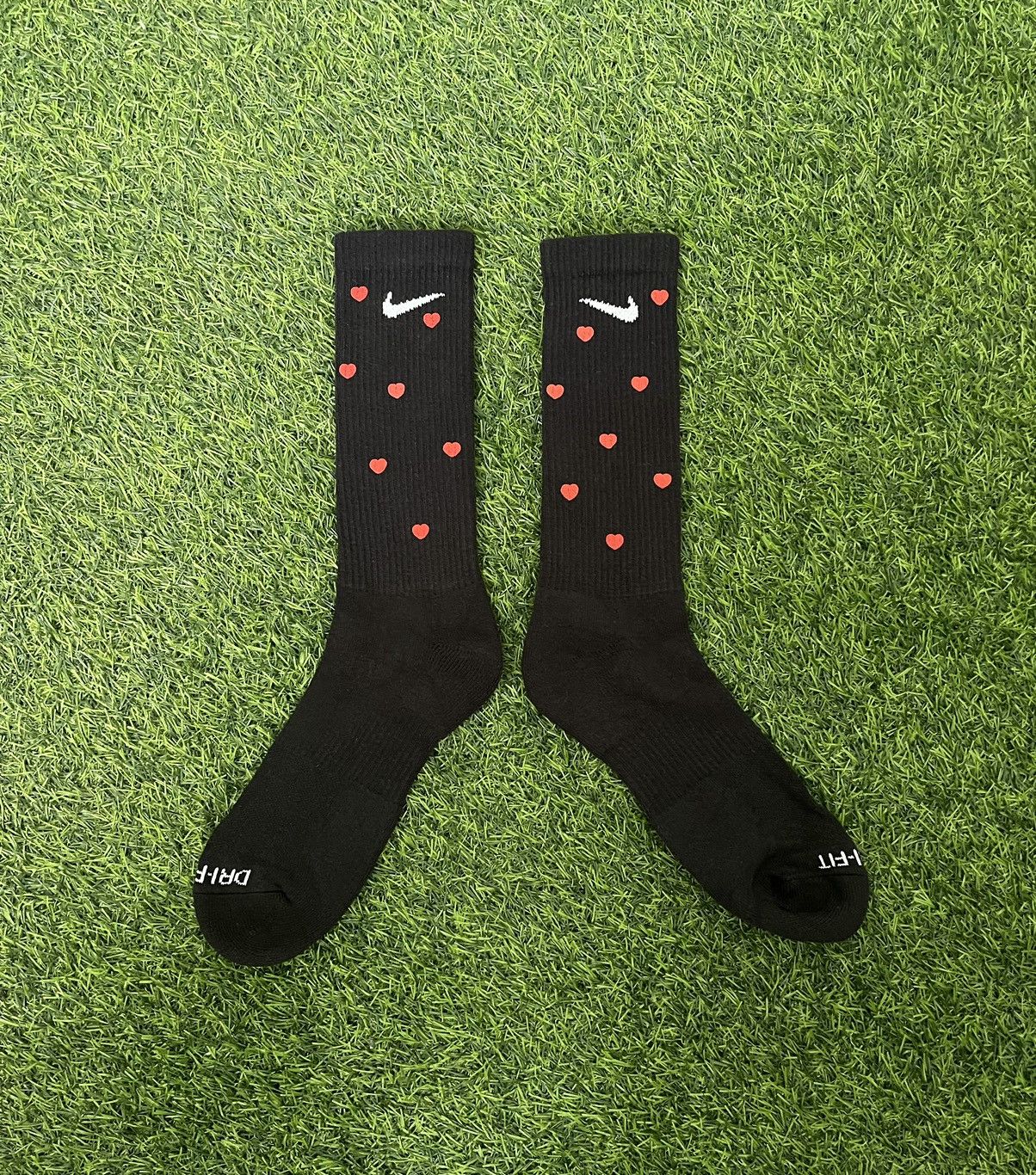 Nike NIKE CUSTOM HEART AOP SOCKS Size ONE SIZE - 2 Thumbnail