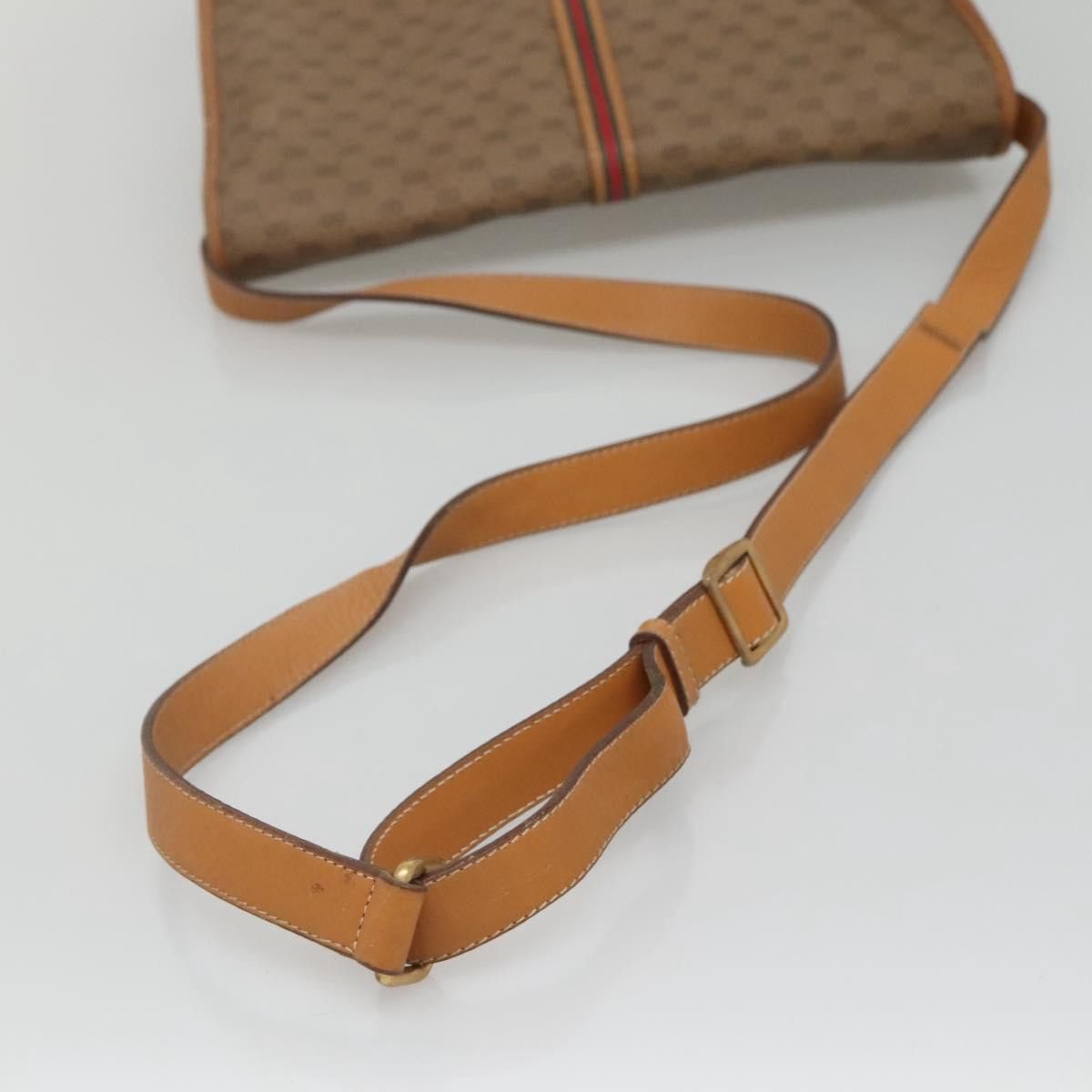 Gucci GUCCI Micro GG Supreme Web Sherry Line Shoulder Bag Pvc Size ONE SIZE - 7 Thumbnail