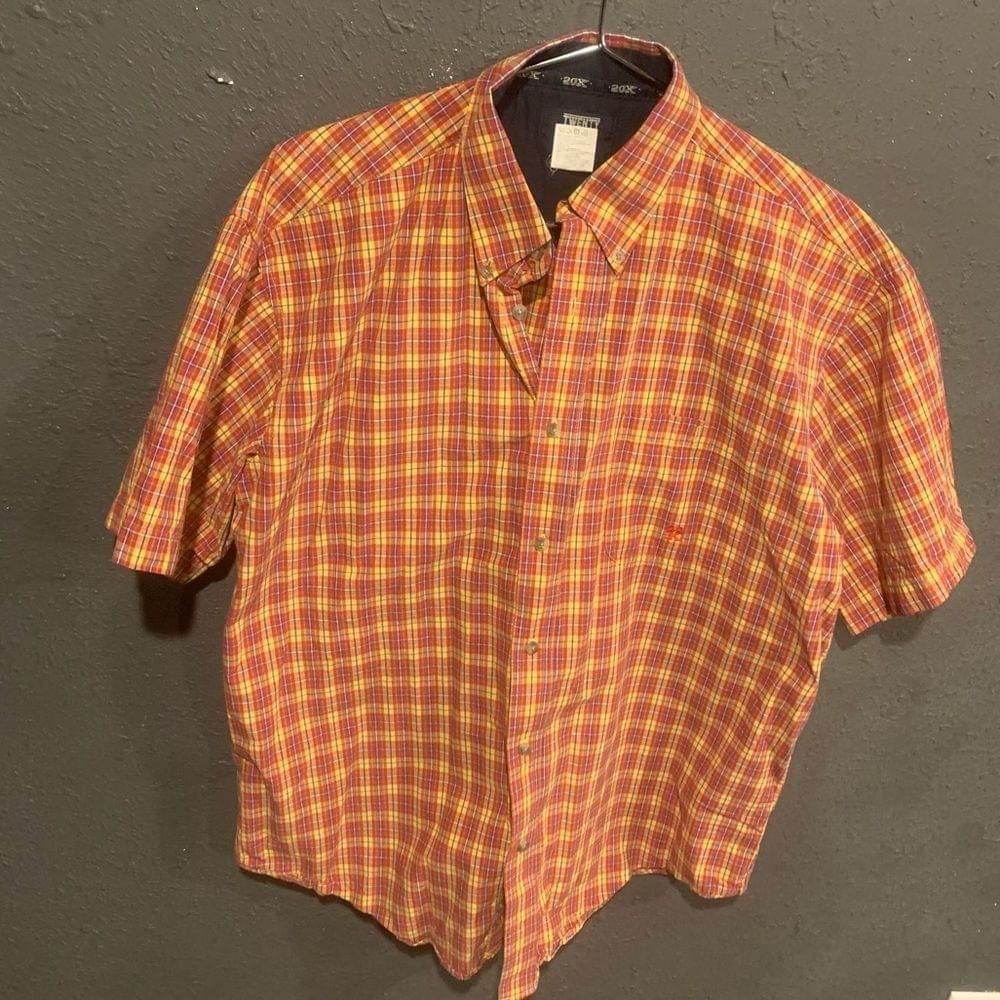Wrangler Men’s 20x Wrangler Button Down Shirt Size US L / EU 52-54 / 3 - 1 Thumbnail