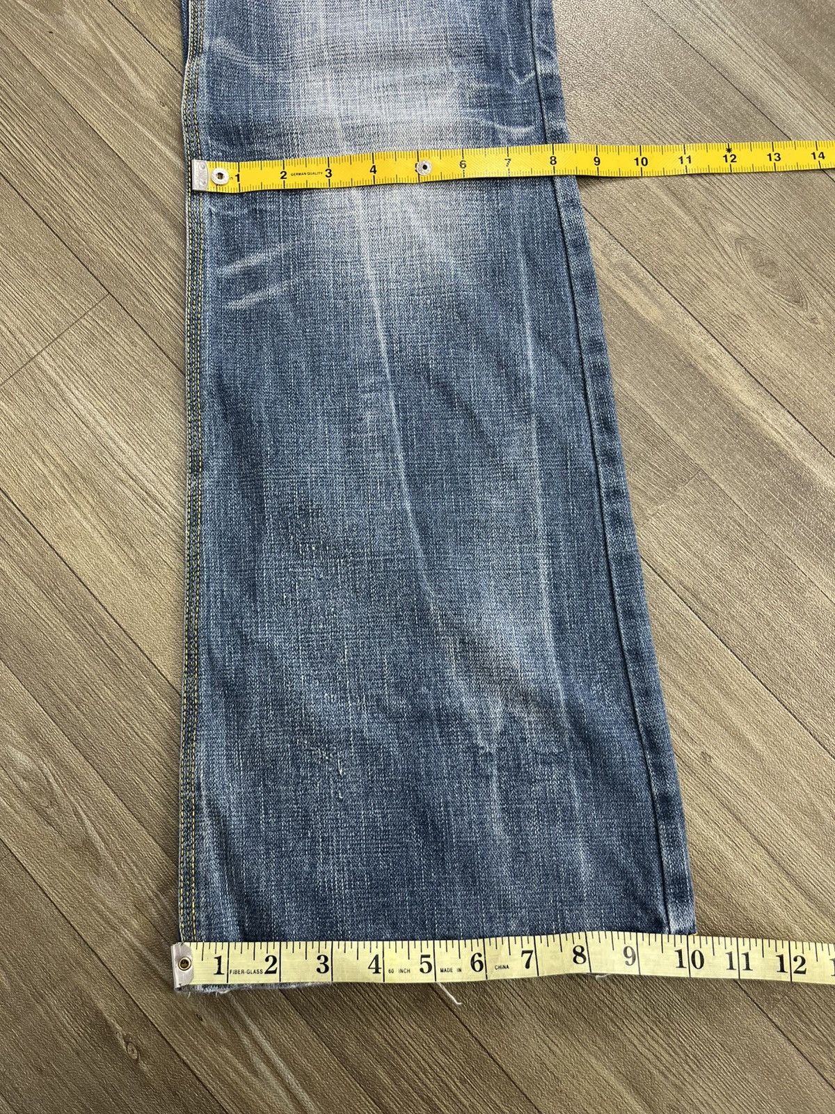 If Six Was Nine Flare Jeans High Street Japan Boot Cut Heaven Winger Jeans Size US 28 / EU 44 - 20 Thumbnail
