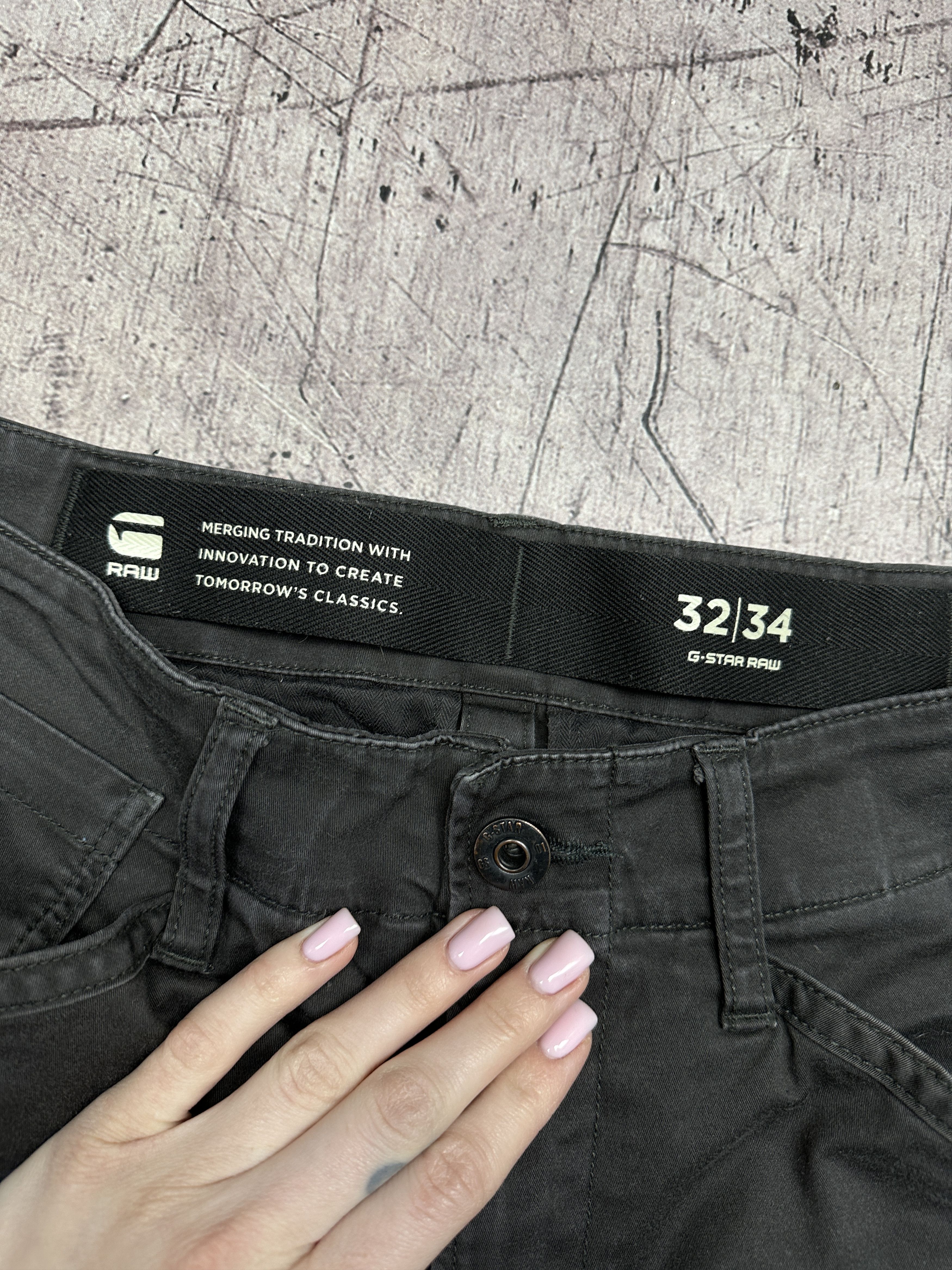 G-Star G Star Raw Mens Rovic Zip 3D Straight Tapered Cargo Pants Size US 32 / EU 48 - 3 Thumbnail