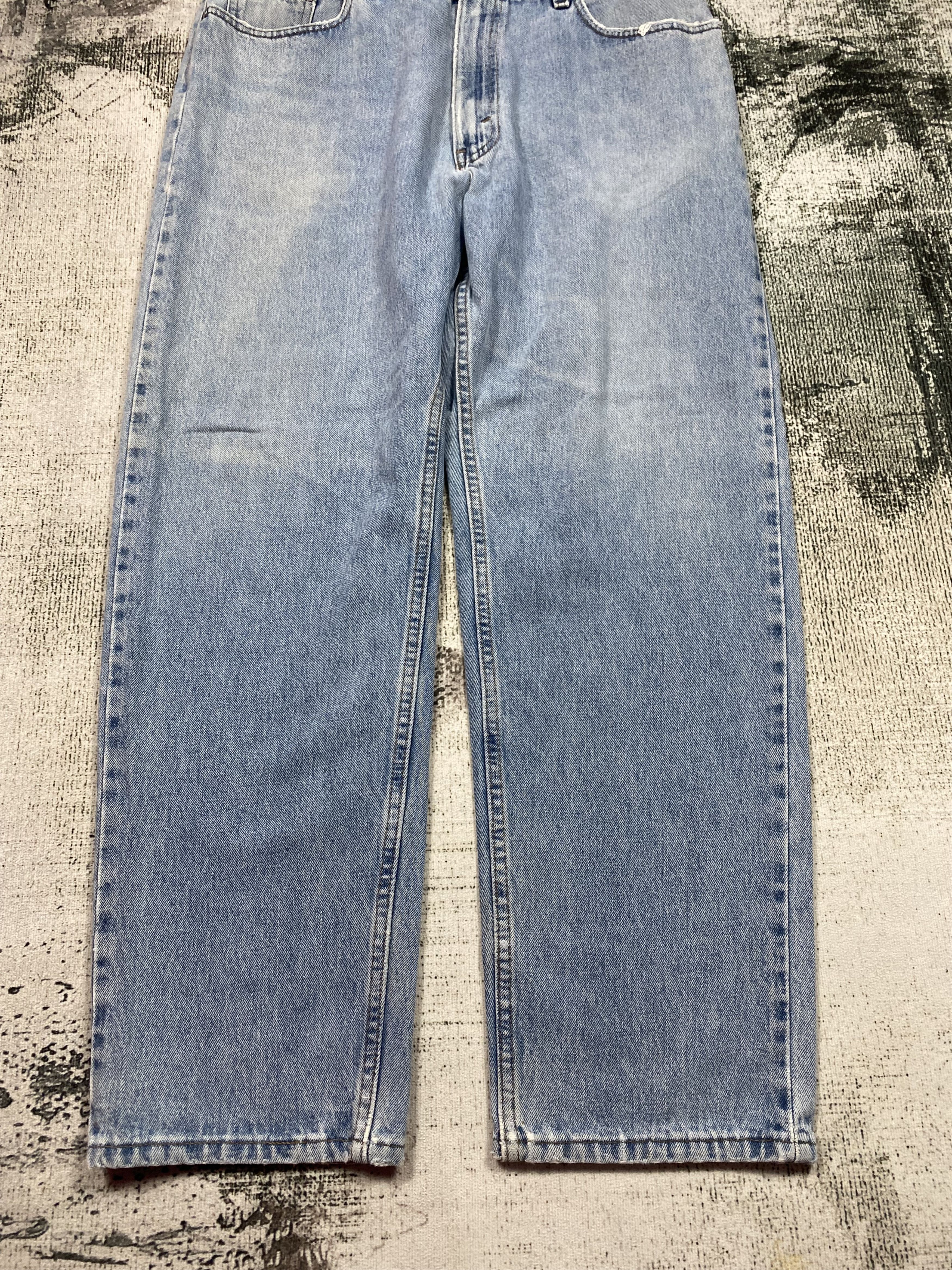 Levi's Vintage Clothing RARE🔥Vintage 90s Levis Silvertab Baggy Relaxed Made in USA Size US 35 - 6 Thumbnail