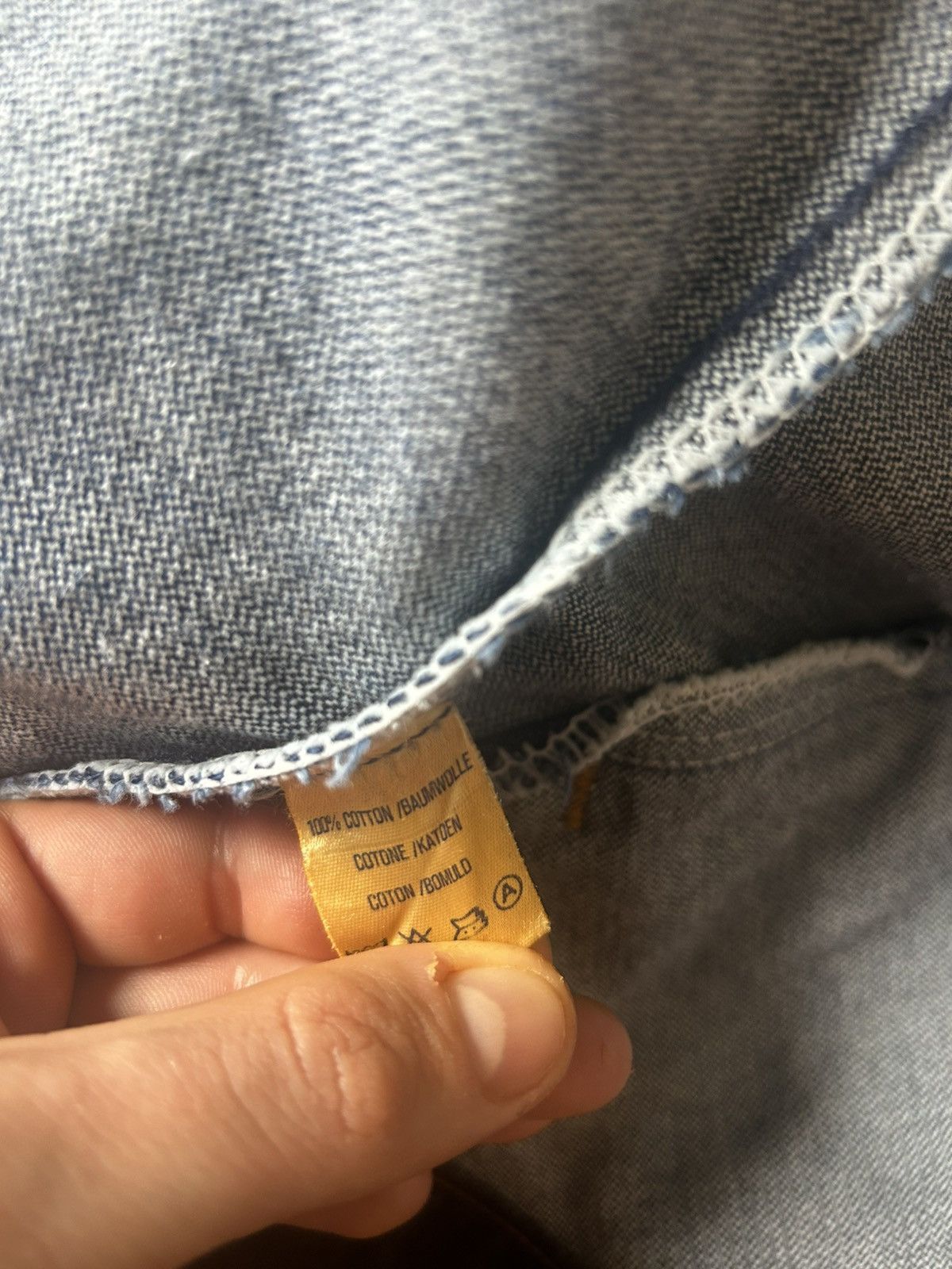 Wrangler Vintage Wrangler Denim Jacket — Made in Malta (1980s / 90s) Size US M / EU 48-50 / 2 - 6 Thumbnail