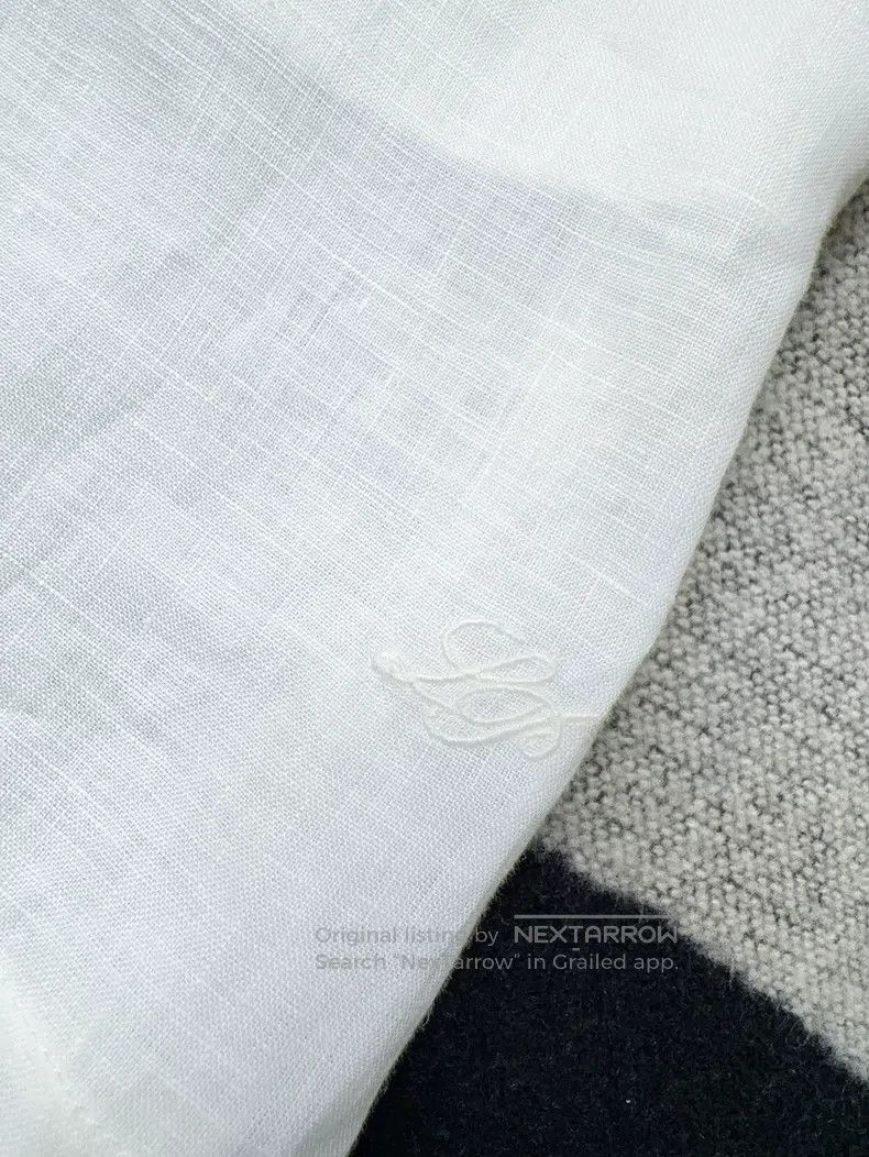 Loro Piana Loro Piana White linen mid-length shorts Size 25" / US 0 / IT 36 - 2 Thumbnail