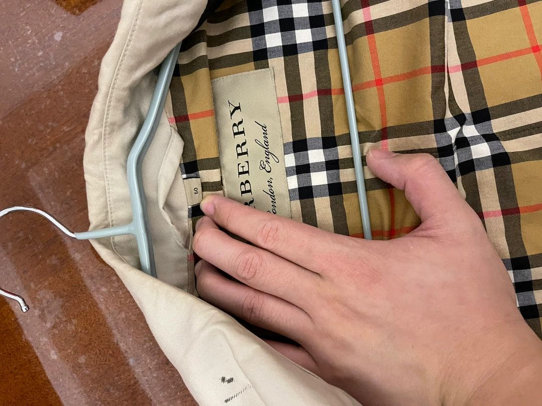 Burberry Burberry London Runway Graffiti Trench Coat Men's 95New Size US M / EU 48-50 / 2 - 6 Thumbnail