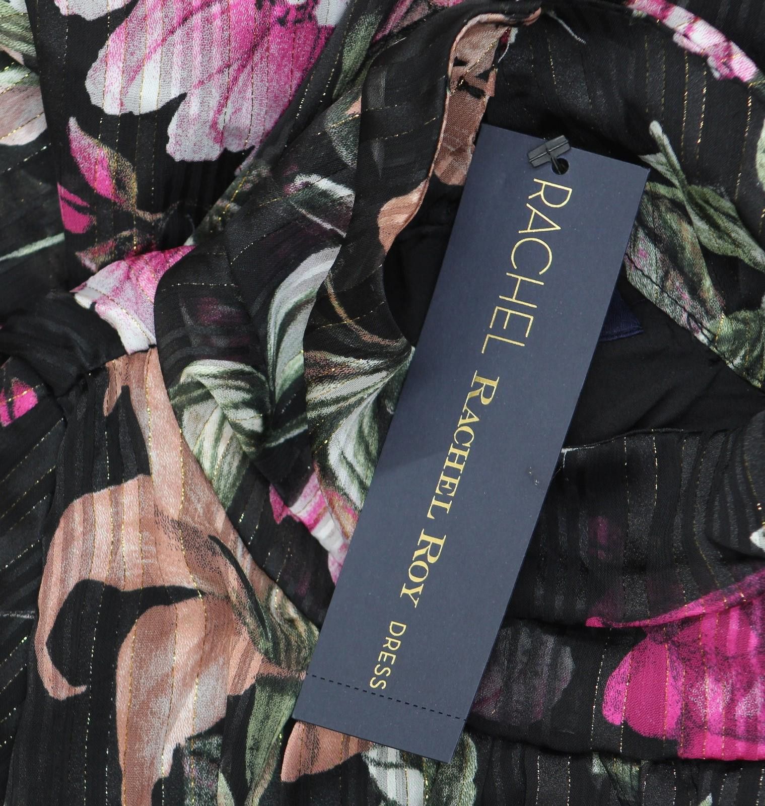 Other New Rachel By Rachel Roy Mae Dress Cascade Garden Black 12 Size XL / US 12-14 / IT 48-50 - 3 Thumbnail