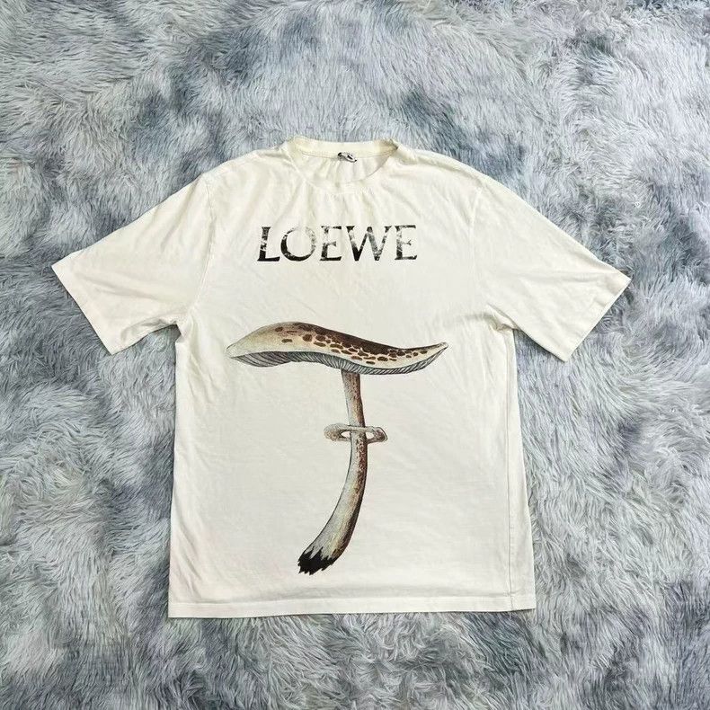 Loewe Loewe White printed short sleeves Size XL / US 12-14 / IT 48-50 - 1 Thumbnail
