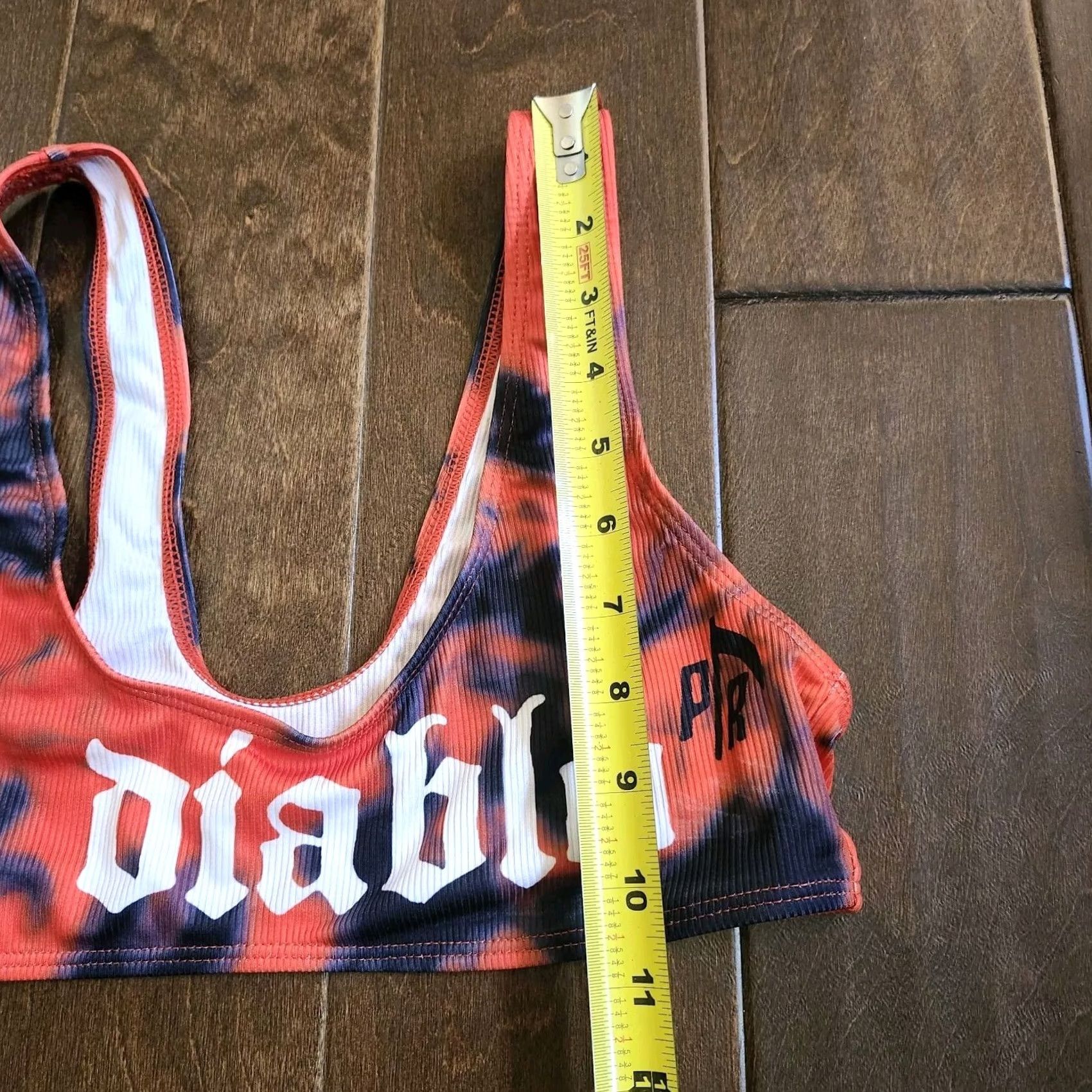 Vintage El Diablo Bikini Top Women Black M Size M / US 6-8 / IT 42-44 - 6 Thumbnail