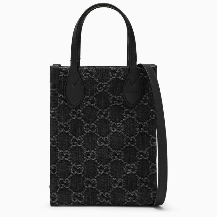 Gucci Gucci Ophidia Black Grey Mini Bag 