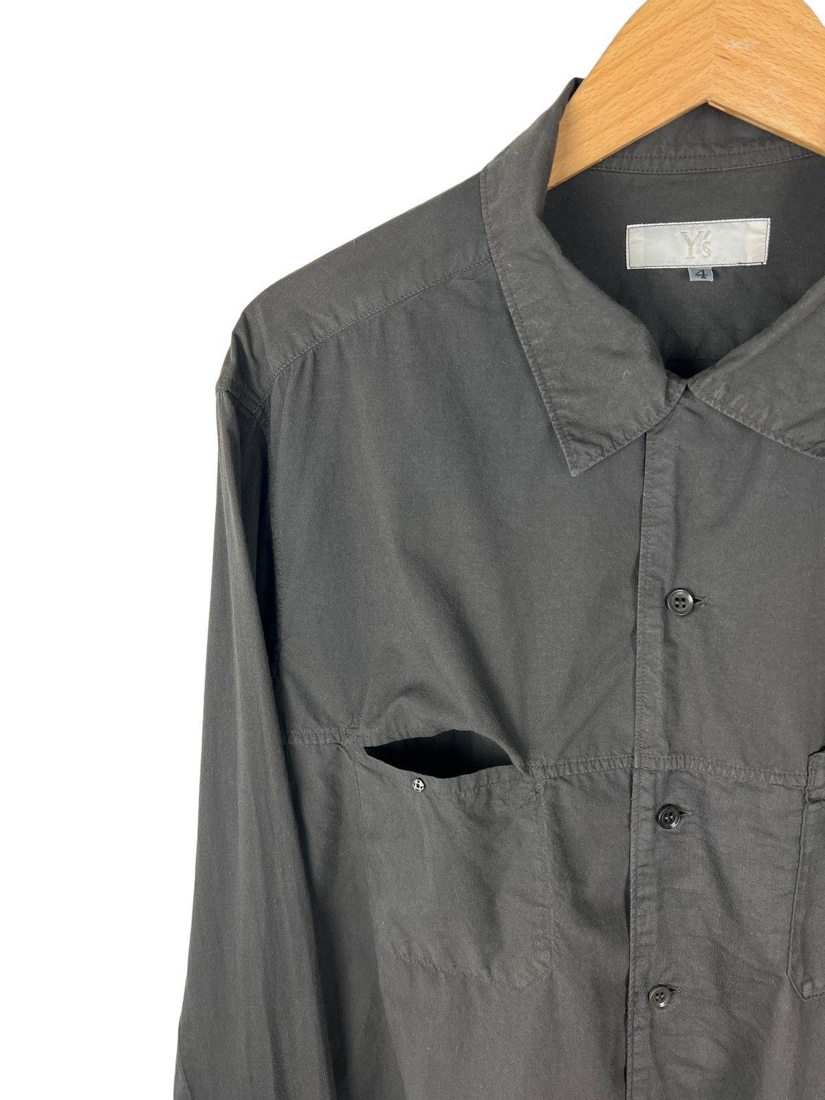 Y's Y’s Double Pocket Black Broad Shirts Size US L / EU 52-54 / 3 - 9 Thumbnail