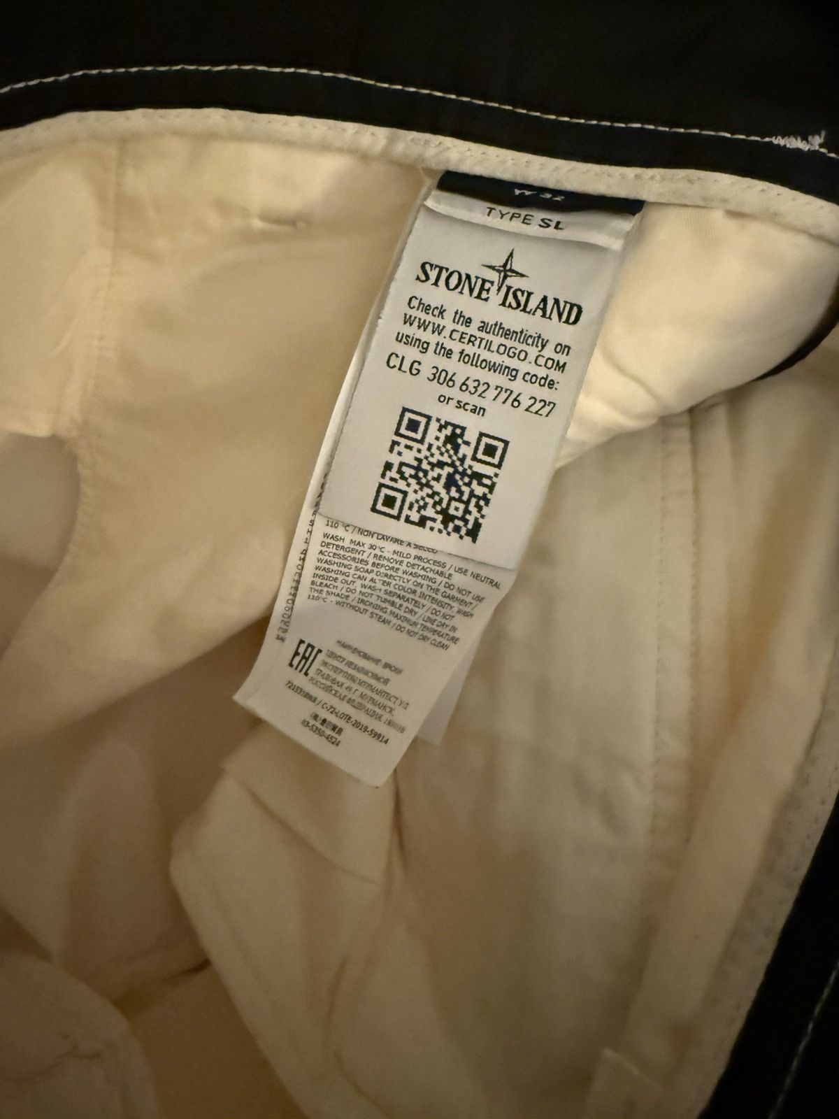 Stone Island Stone Island Re-T White Cargo Pants Size US 32 / EU 48 - 6 Thumbnail
