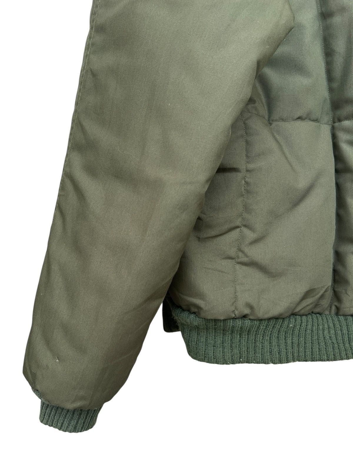 JCPenney Vintage JCPenny Puffer Fur Green Hooded Jacket Size US L / EU 52-54 / 3 - 10 Thumbnail
