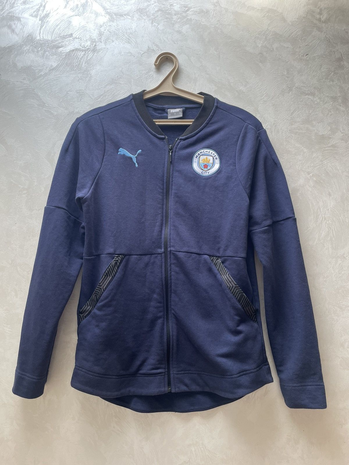 Puma 2019-20 Manchester City Puma Track Jacket Size US S / EU 44-46 / 1 - 1 Thumbnail