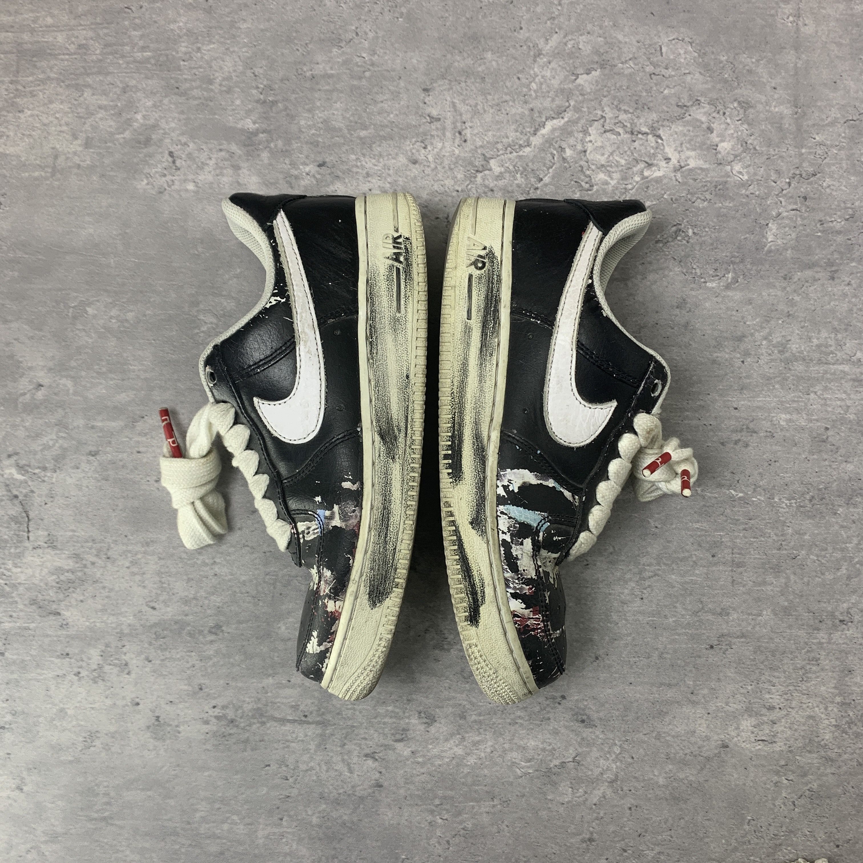 Nike × peaceminusone Nike x Peaceminusone Air Force 1 Low Para-Noise AQ3692-001 Size US 5 / IT 35 - 3 Thumbnail