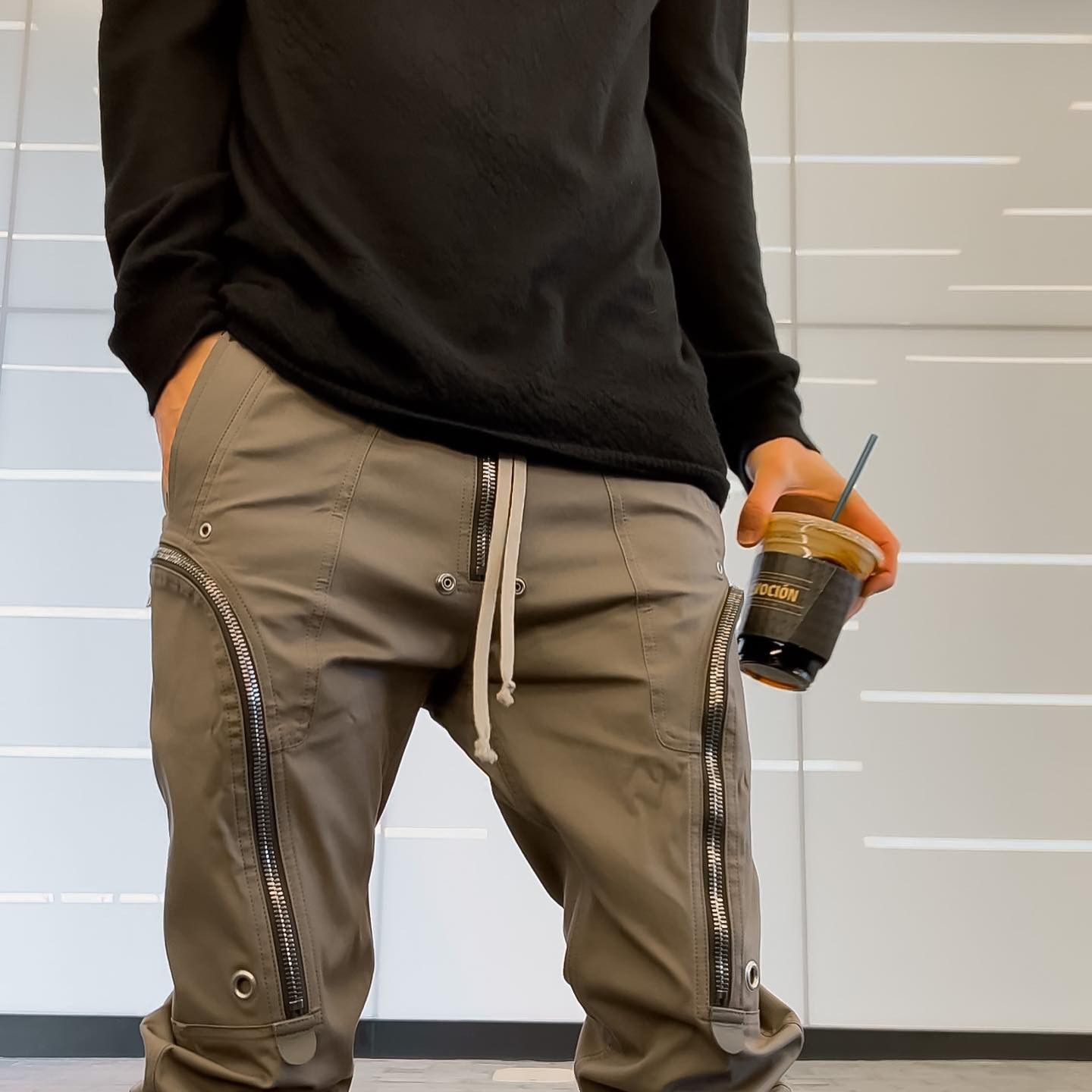 トップス Rick Owens BAUHAUS JOGGER NATURAL RICK OWENS BAUHAUS JOGGER – SUUS