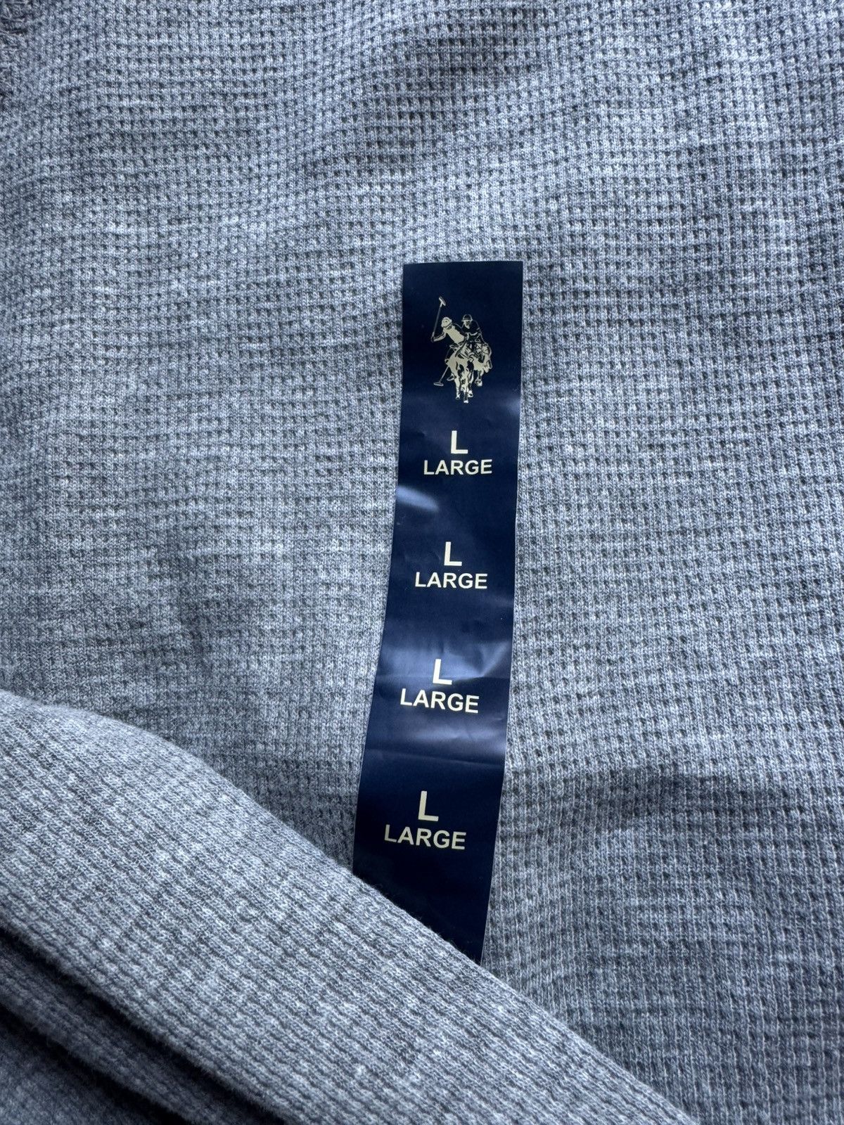 Polo Ralph Lauren Grey polo Ralph Lauren long sleeve shirt Size US L / EU 52-54 / 3 - 4 Thumbnail