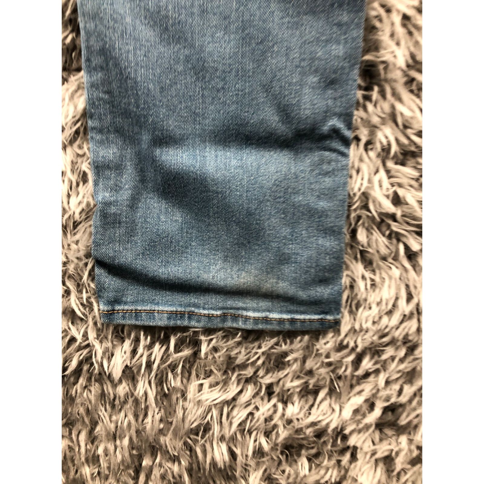 Denime VINTAGE Bullhead Jeans Size 13 Juniors Mid Rise Light Wash Blue Denim 5-Pocket Design Womens Size 34" / US 12 / IT 48 - 7 Thumbnail