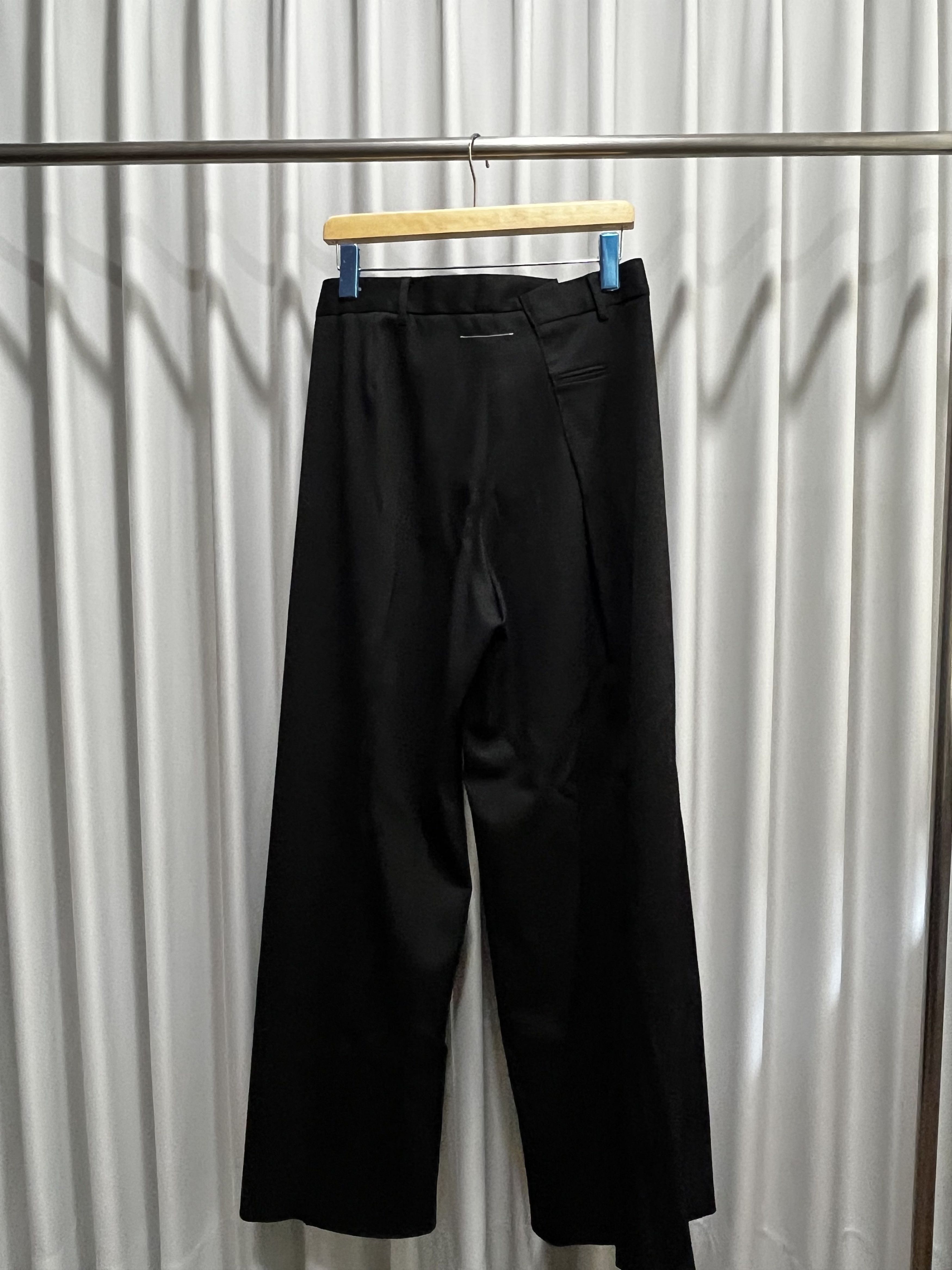 Maison Margiela Maison Margiela MM6 Wide Distorted Trousers - AW20 Size US 26 / EU 42 - 3 Thumbnail
