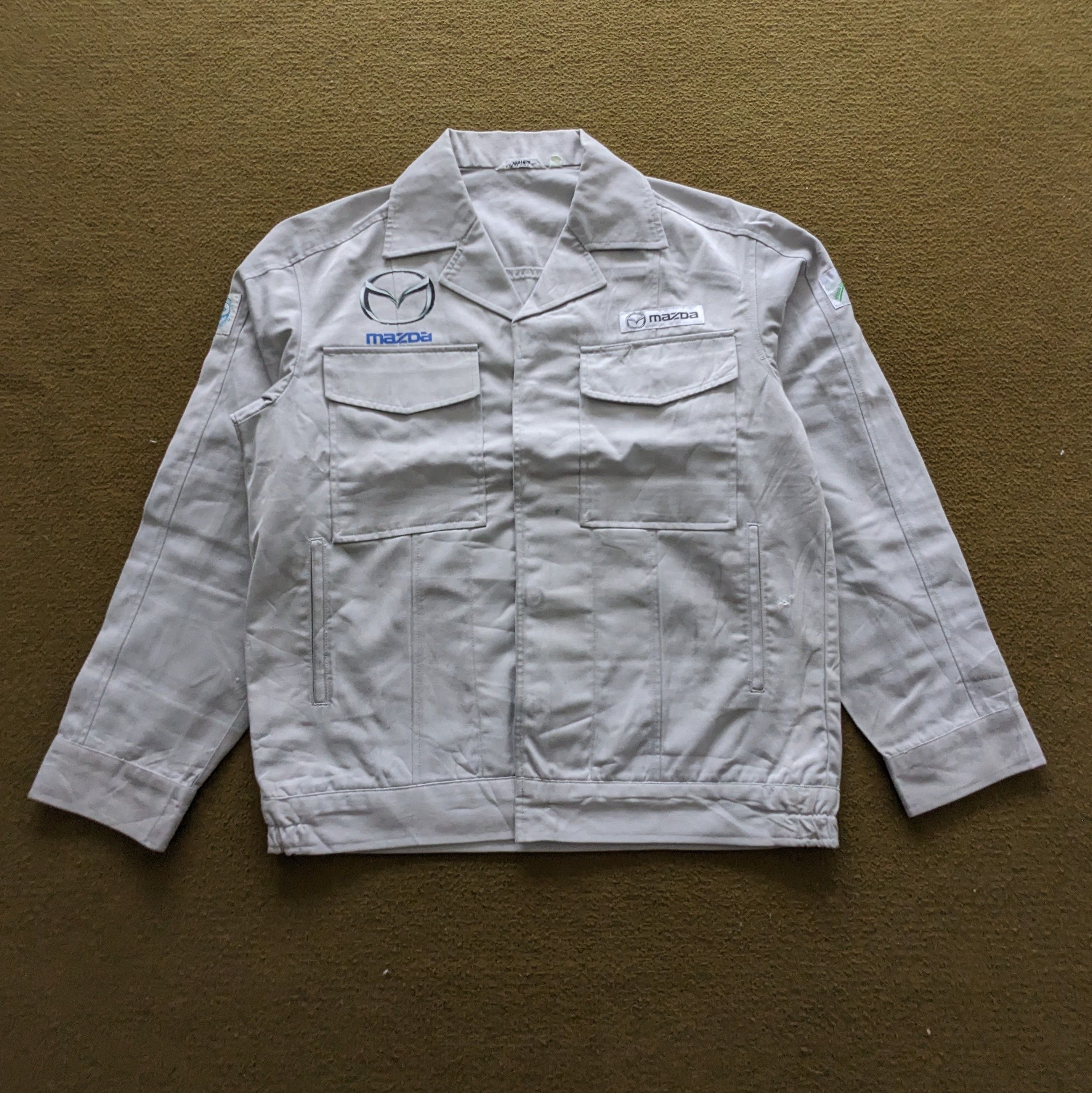 Vintage Vintage MAZDA Motorsports Racing Workers Custom Jacket Size US S / EU 44-46 / 1 - 3 Thumbnail