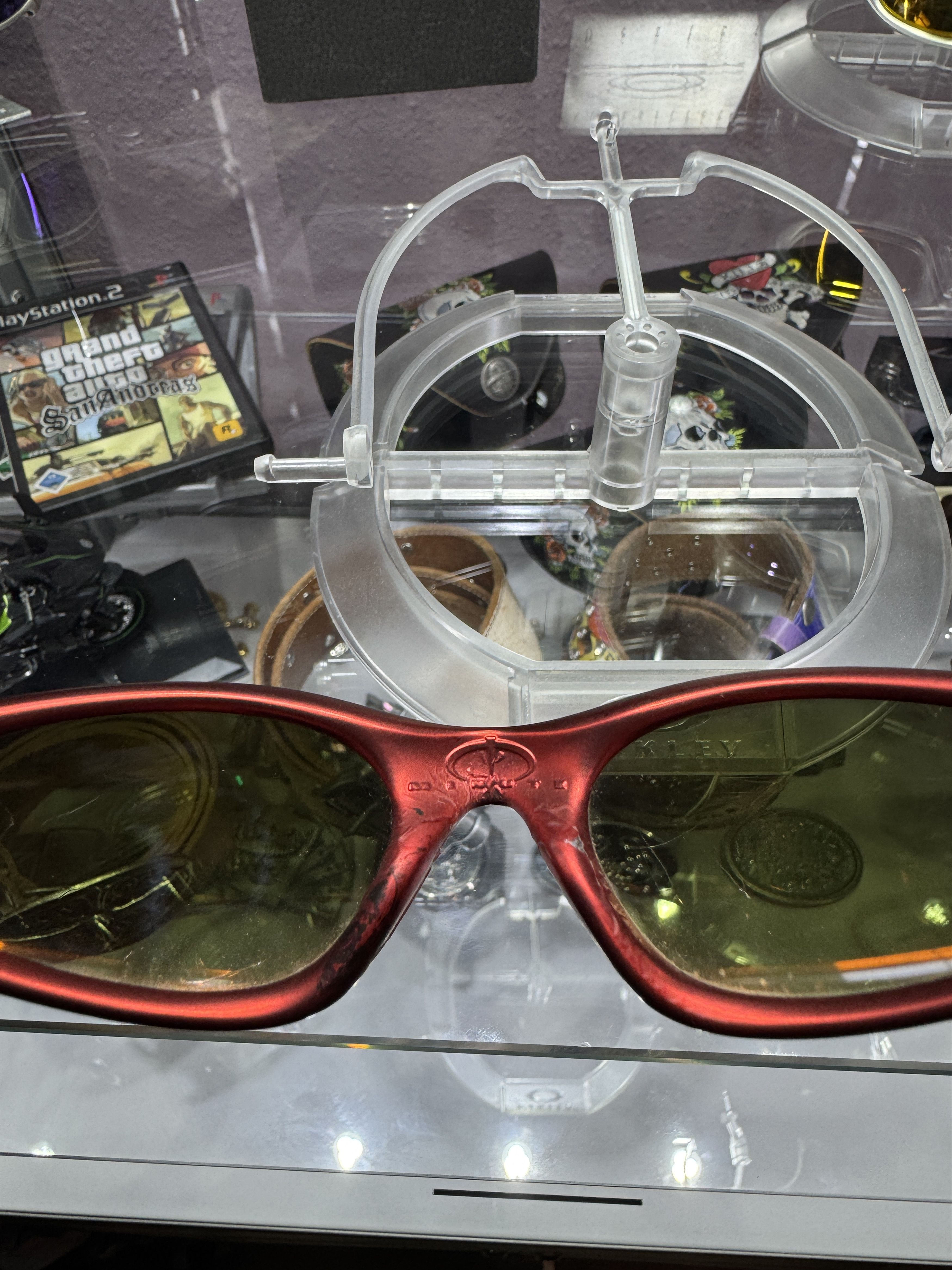 Oakley Oakley FMJ Red Iridium Sunglasses Size ONE SIZE - 5 Thumbnail