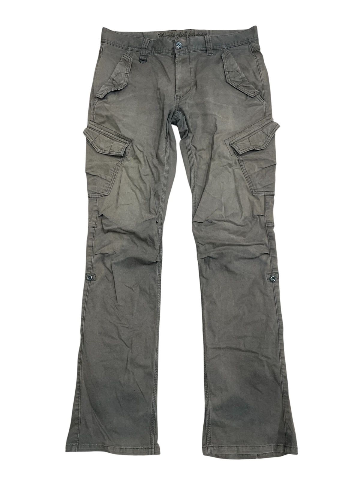Nicole Club Nicole Club For Men Multi-Pocket Archive Cargo Pants Y2K Size US 33 - 1 Thumbnail