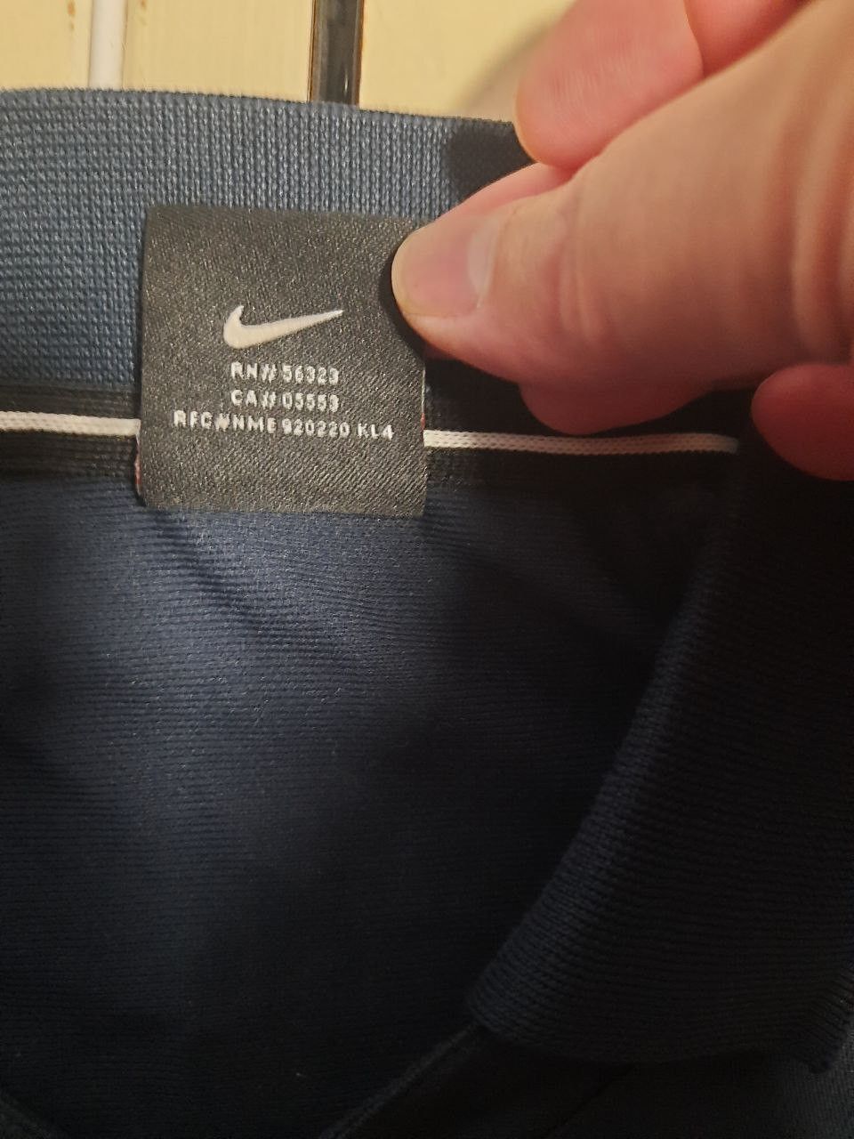 Nike Nike Glasgow Rangers Training Polo Shirt 2001-2002 Size US XXL / EU 58 / 5 - 8 Thumbnail