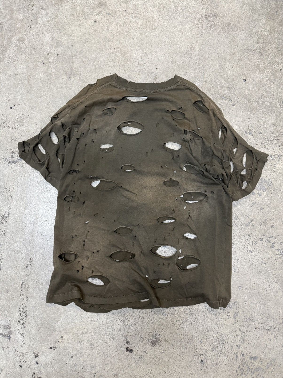 ALEXANDER DIGENOVA Alexander Digenova Green Crash Tee Size US L / EU 52-54 / 3 - 2 Thumbnail