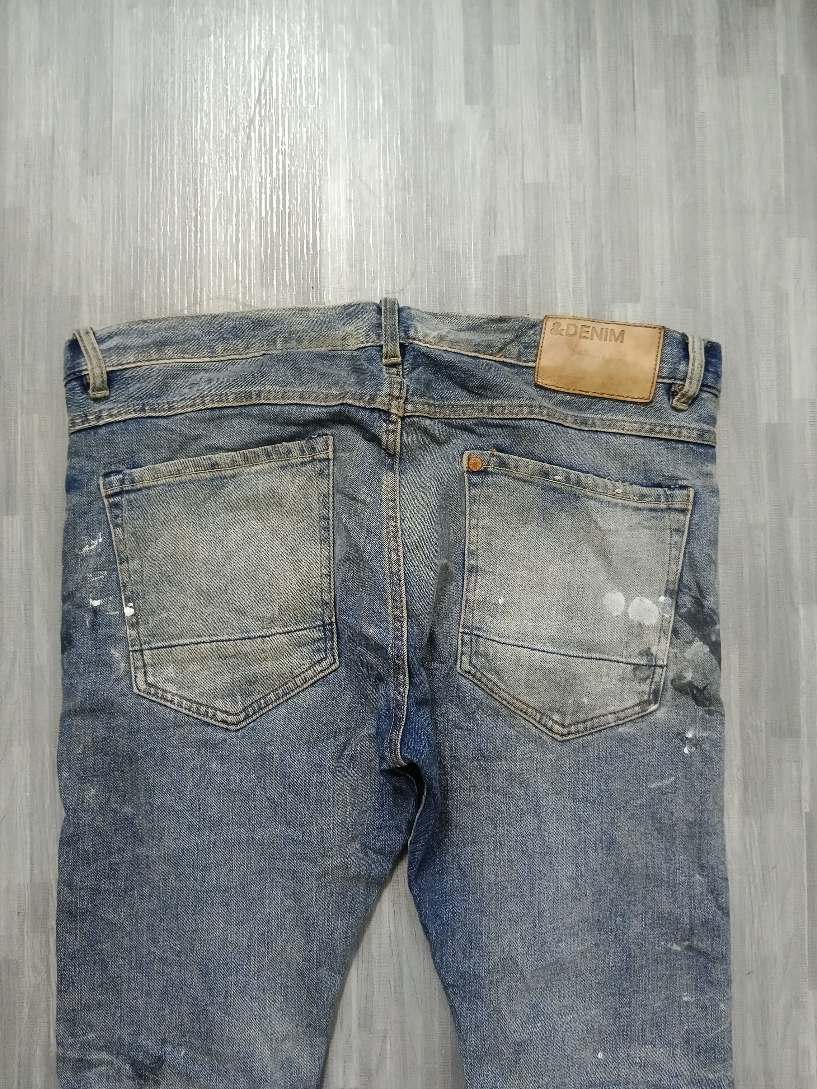 H&M × If Six Was Nine SICK DiSTRESSED SELVEDGE H&M DENIM PANTS Size US 32 / EU 48 - 5 Thumbnail
