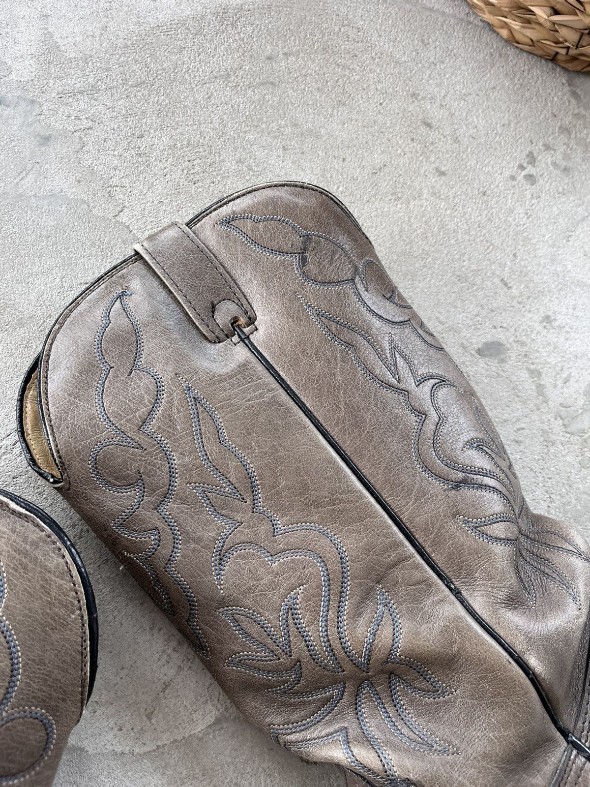 Cowboy Equipment Vintage Laredo Western Cowboy Leather Boots Rare Avant-Garde Size US 9 / EU 42 - 7 Thumbnail
