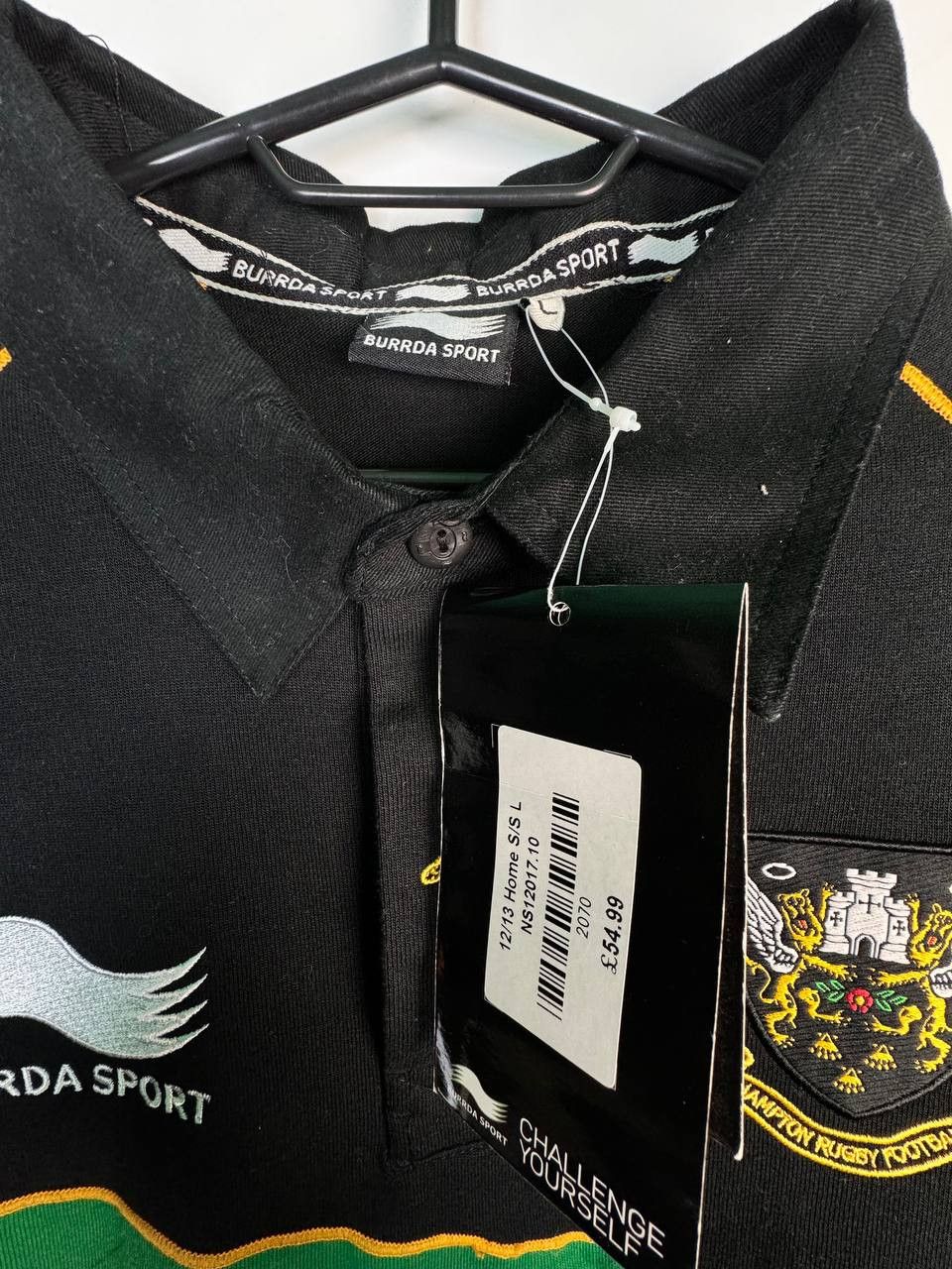 Other 2012 2013 Northampton Saints Rugby Union Home Shirt Jersey Size US L / EU 52-54 / 3 - 5 Thumbnail