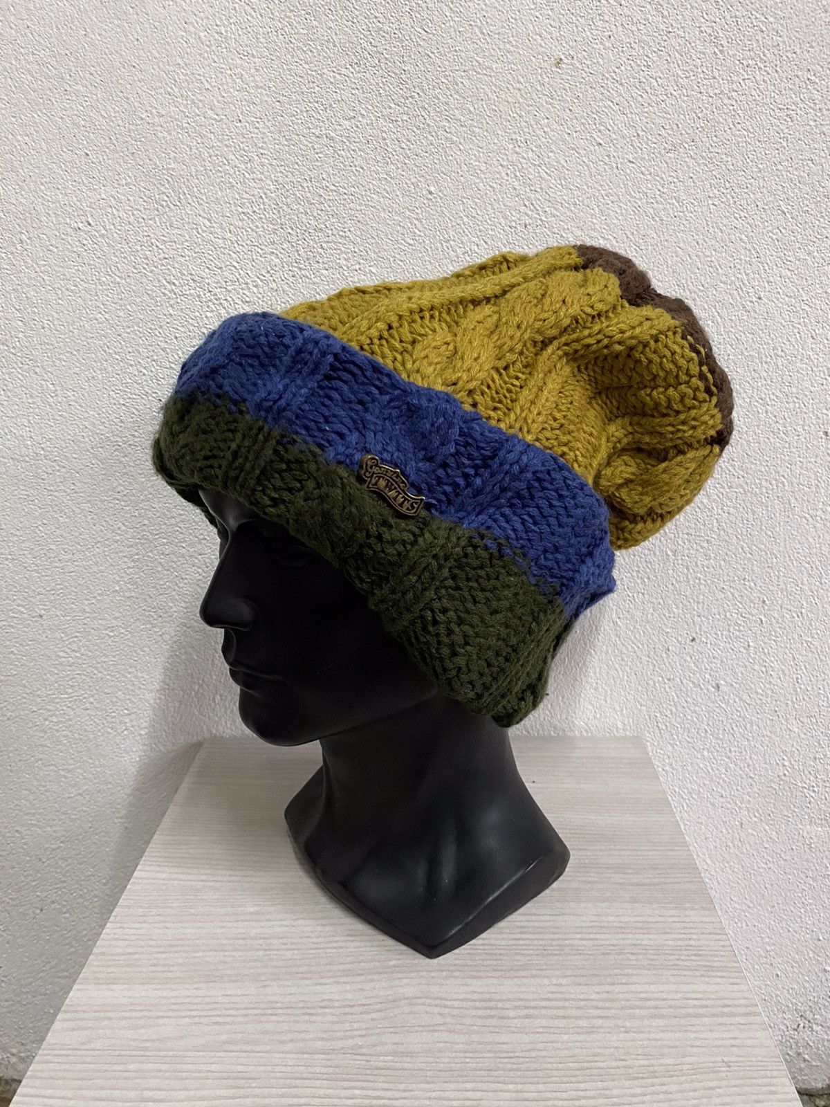 Vintage Vintage Genuine Twits Knit Beanie Hat Size ONE SIZE - 3 Thumbnail