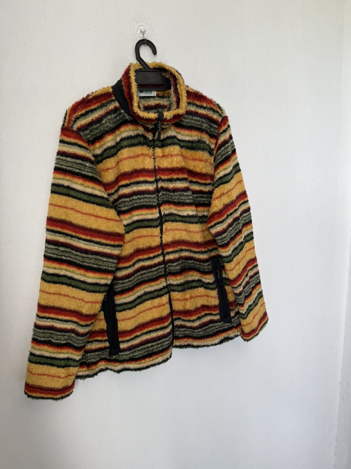 Arc'teryx Canada Brand Logos Multi Colour Stripe Fleece Zipper Size US L / EU 52-54 / 3 - 2 Thumbnail