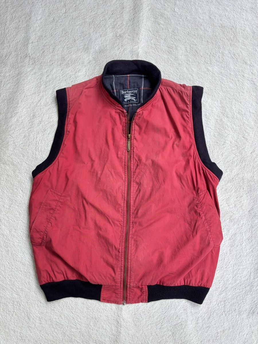 Burberry Vintage vest burberry nova check Size US L / EU 52-54 / 3 - 1 Thumbnail