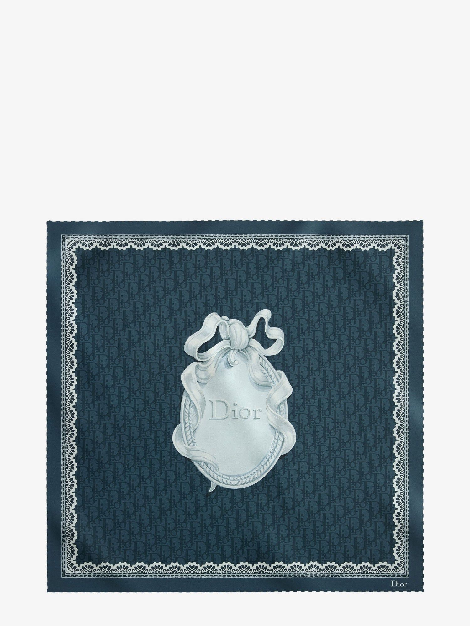 Dior Dior Medaillon 70 Squared Silk Foulard Size ONE SIZE - 1 Thumbnail