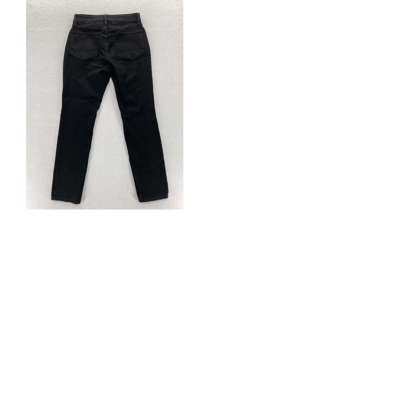 NYDJ NYDJ Jeans Women's 6P Petite Black Stretch Denim Legging Jegging Mid Rise Pants Size 28" / US 6 / IT 42 - 9 Thumbnail