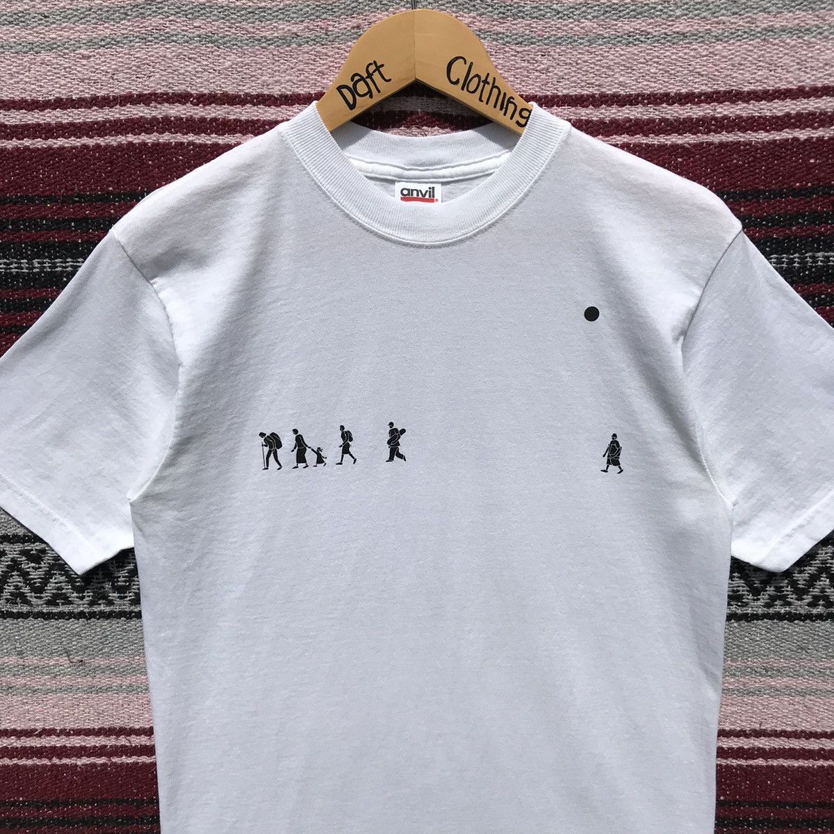 Clarks × Vintage Vintage Clarks Walk Around The World Shirt Clarks Outdoor Size US S / EU 44-46 / 1 - 10 Thumbnail