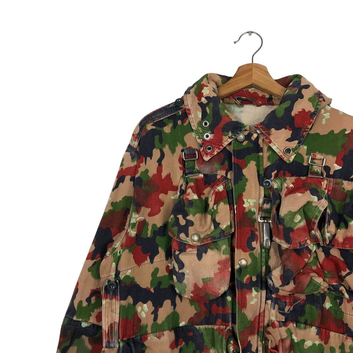Buzz Rickson's 🔥TRUE VINTAGE 1948 CANADIAN MILITARY SMOCK JACKET PARACHUTE Size US M / EU 48-50 / 2 - 10 Thumbnail